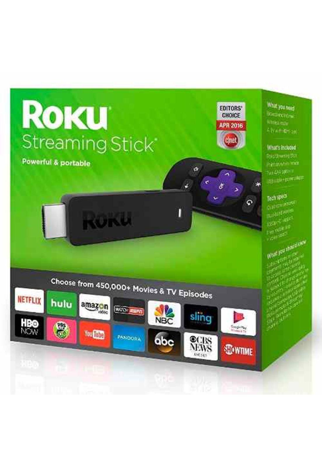 Roku Streaming Stick 3600R Negro-3