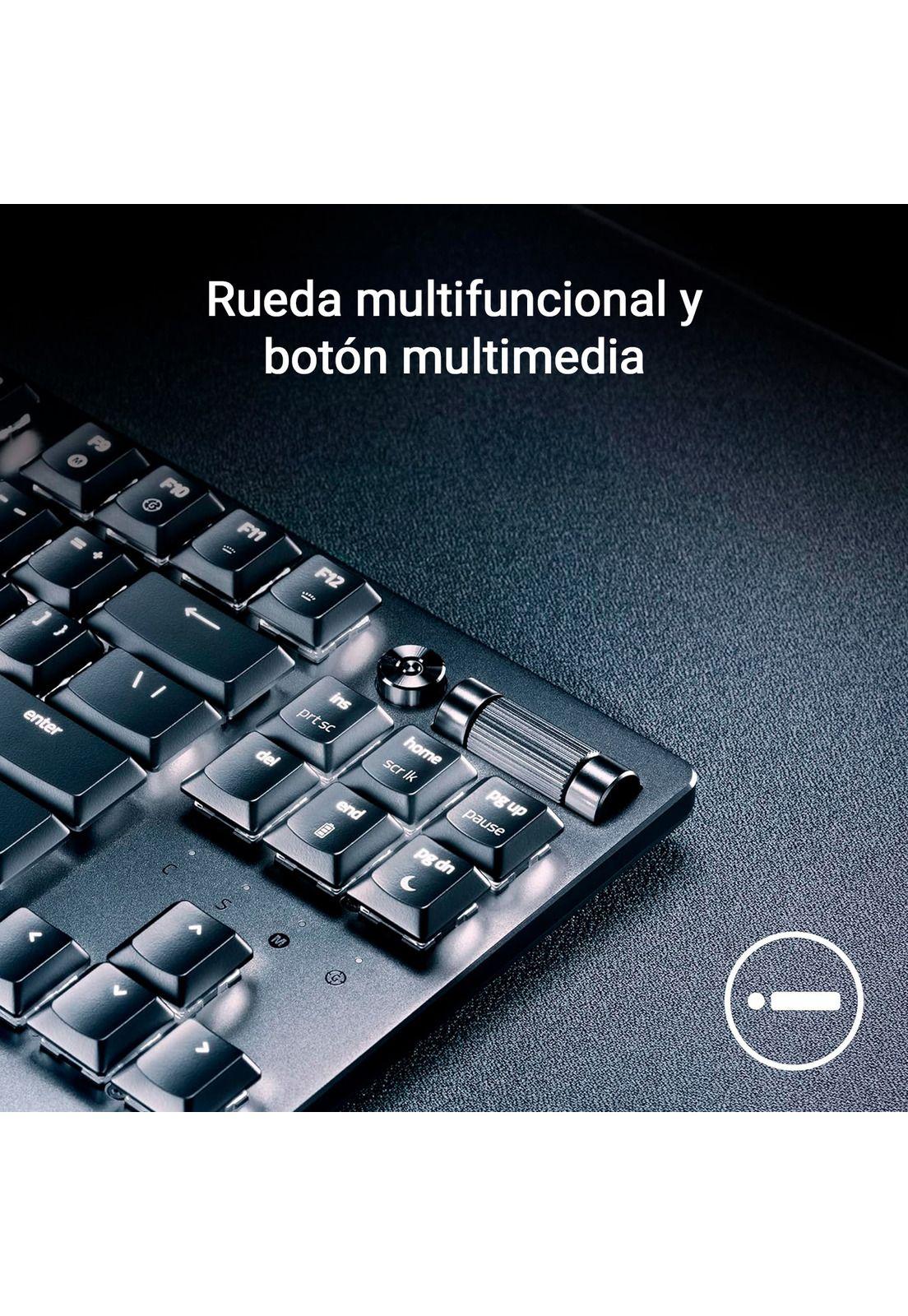 Teclado Gamer Razer Deathstalker V2 Pro TKL Español-3