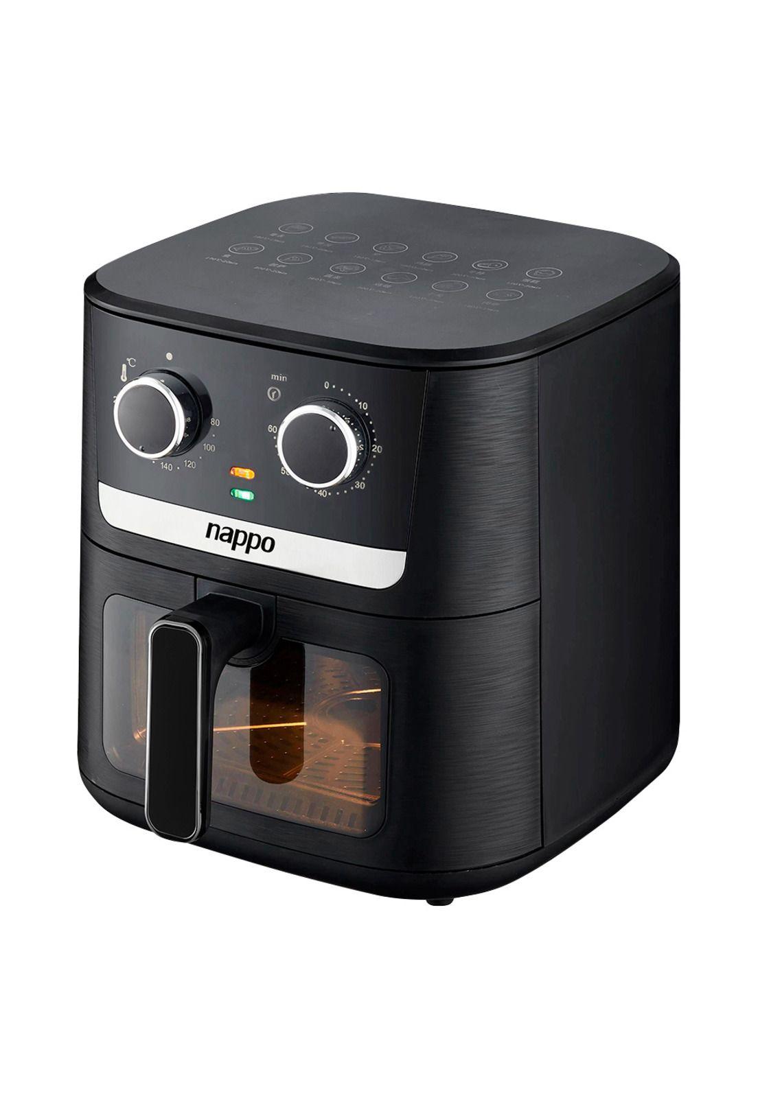 Freidora de Aire Nappo 1600W 7 Litros Luz Ventana-1