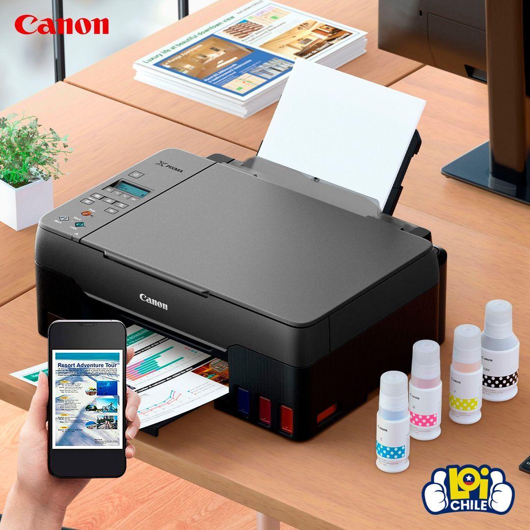 Impresora Multifuncional Copiadora Canon Pixma G3160 Wifi-3