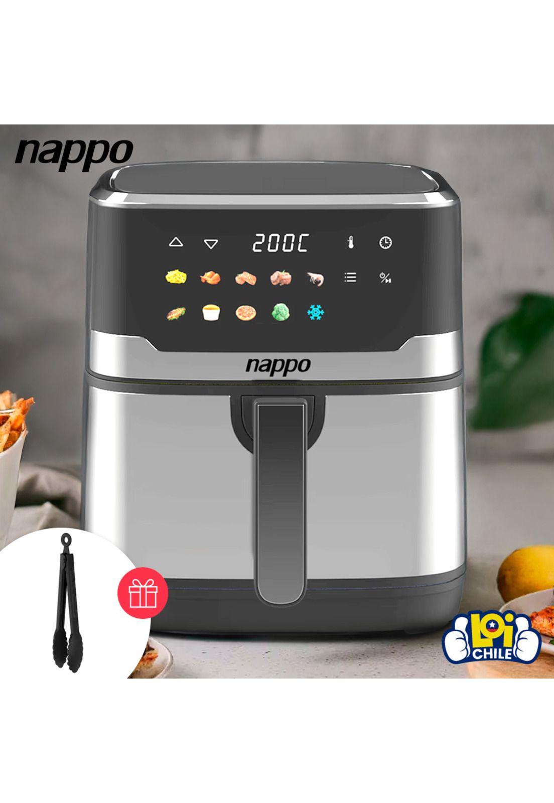 Freidora De Aire Nappo Digital 6,5L 1800w Pantalla Touch-4