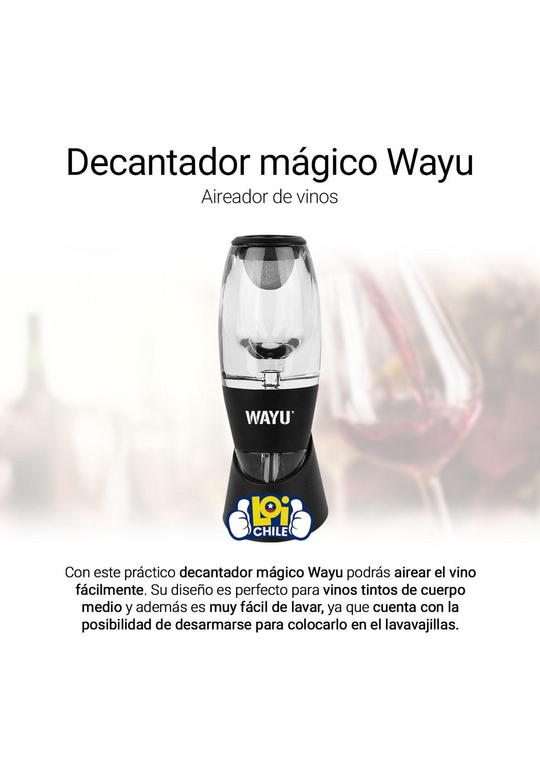 Decantador Mágico Wayu Aireador de Vino-1
