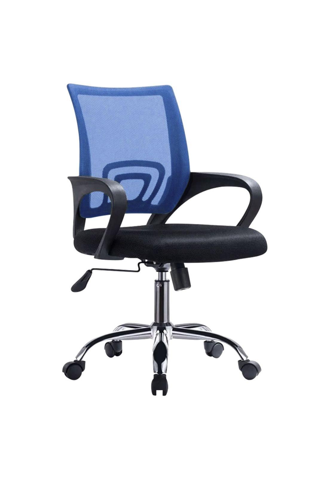 Silla de Escritorio Oficina Empoli Ejecutiva Ergonómica Azul-0