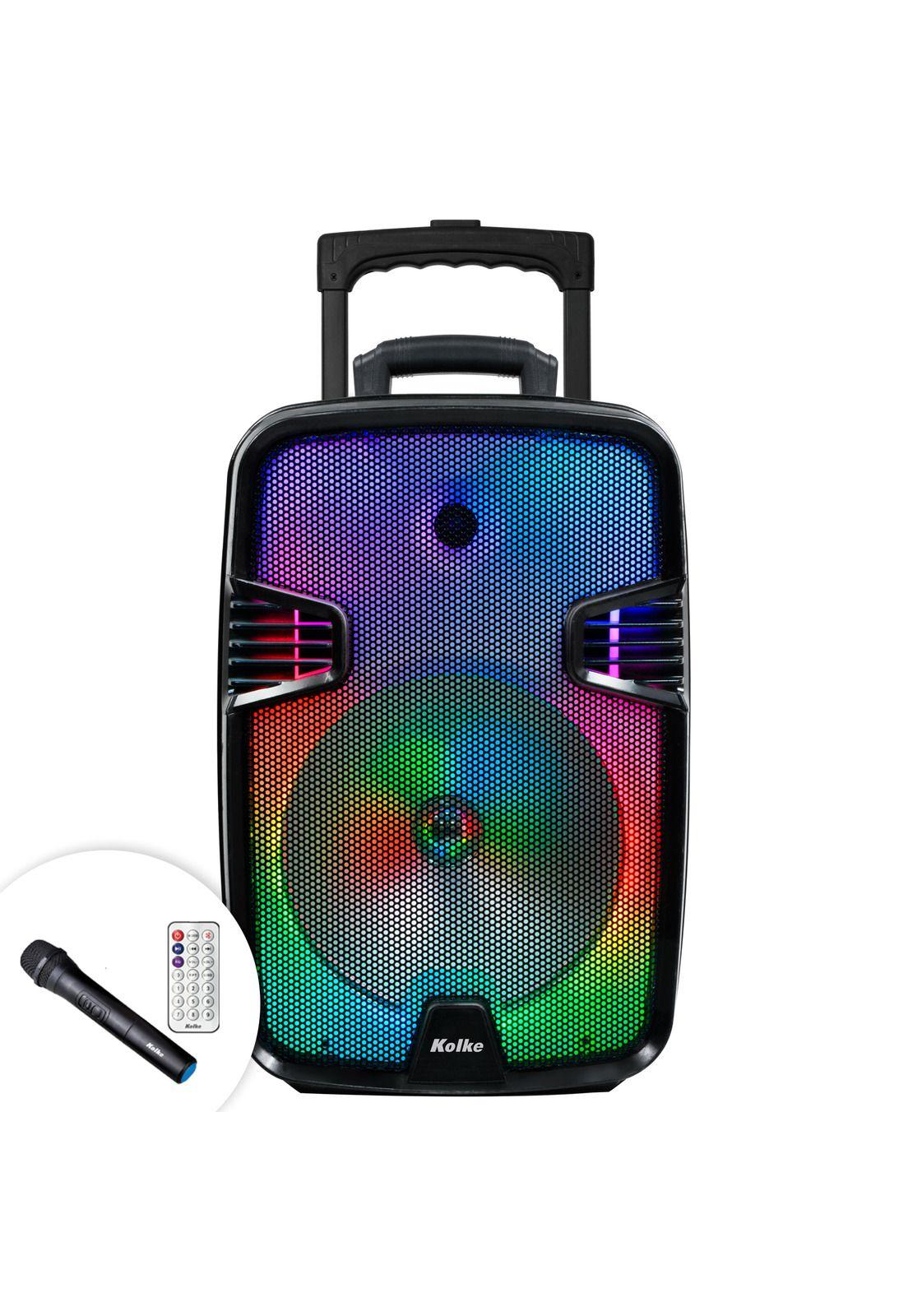 Parlante Bluetooth 12" Kolke Burner Led TWS 180W Radio FM-0