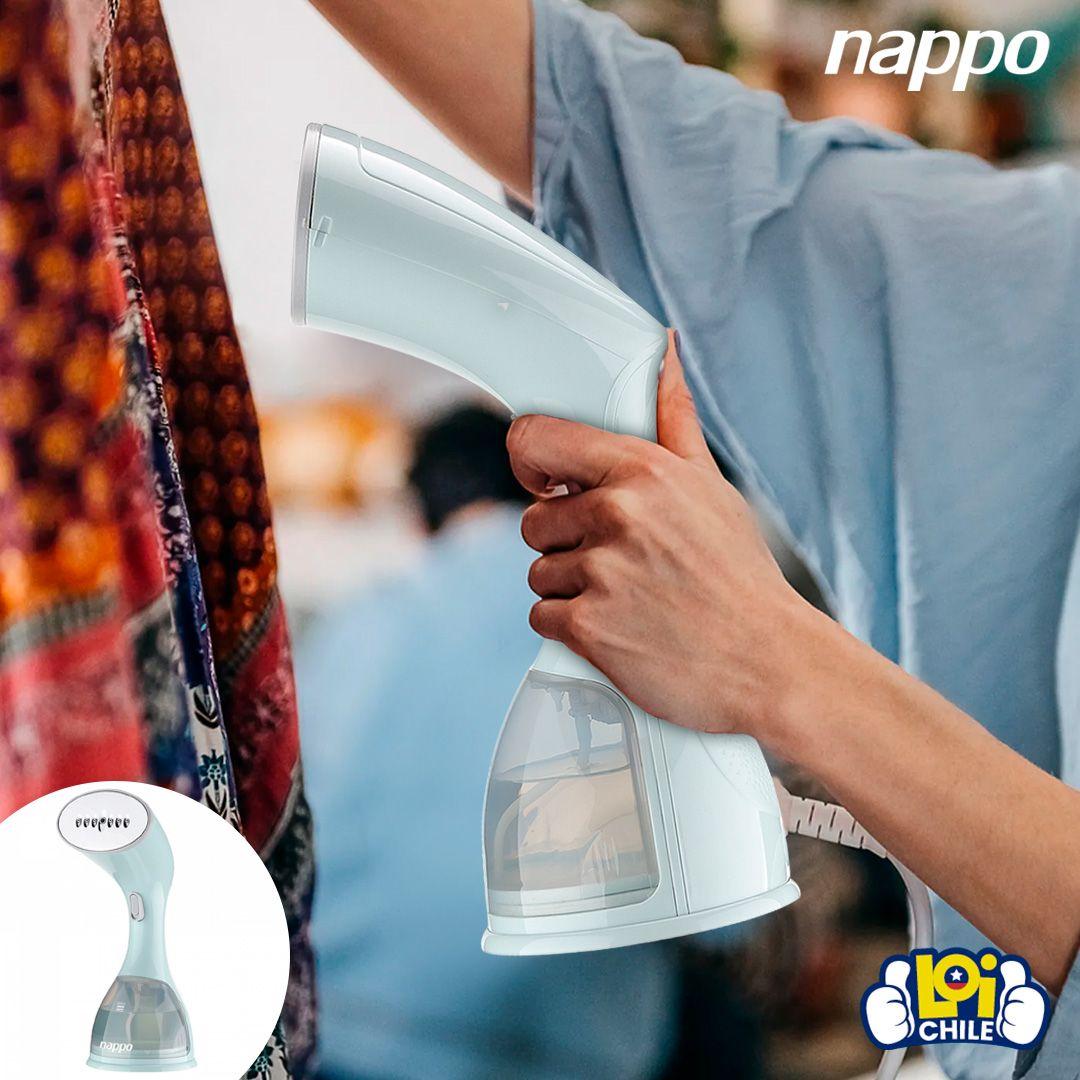 Plancha a Vapor Portátil Nappo 1200w 280ml Vapor Continuo-6