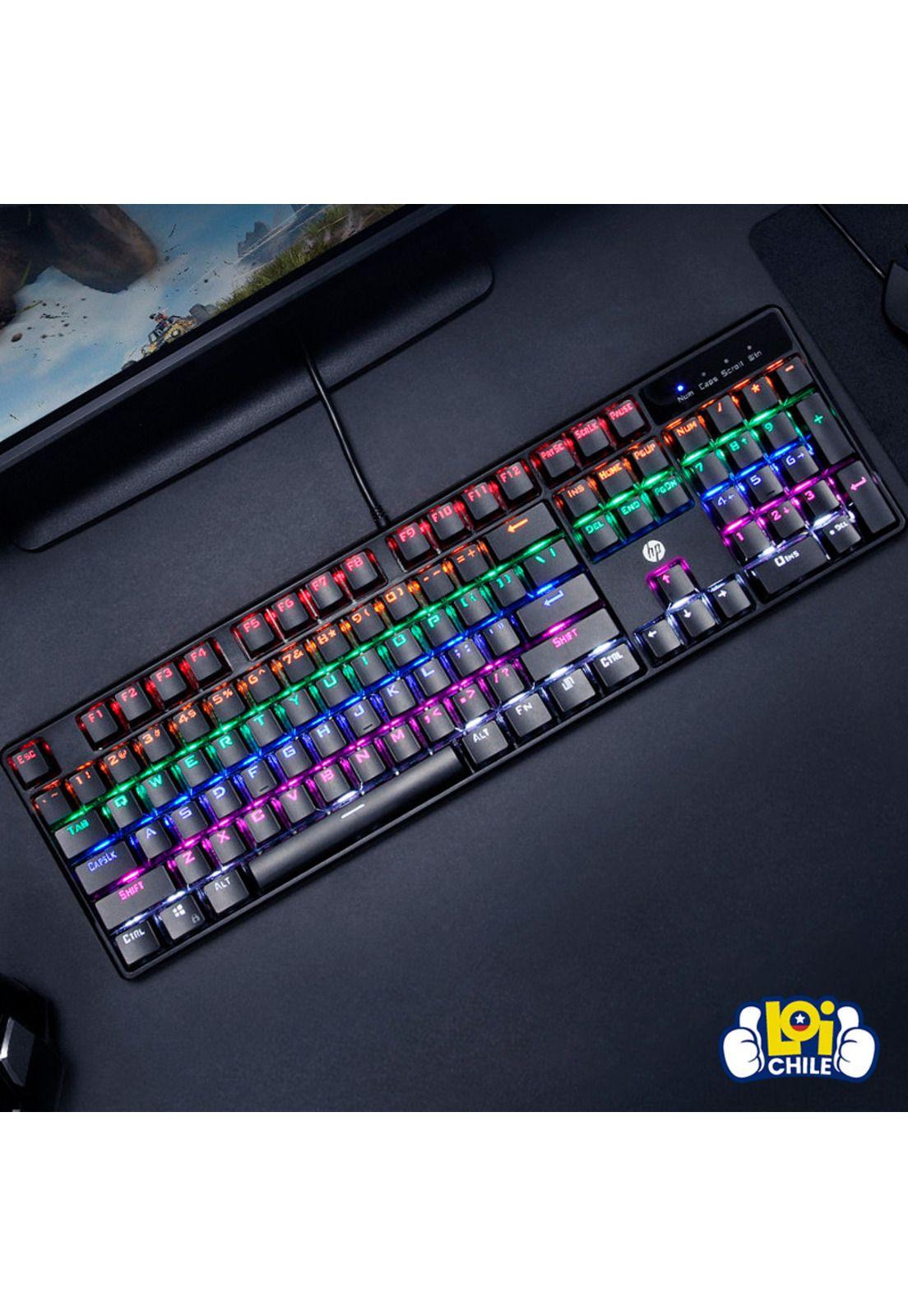 Teclado Gamer Mecanico HP GK320-7