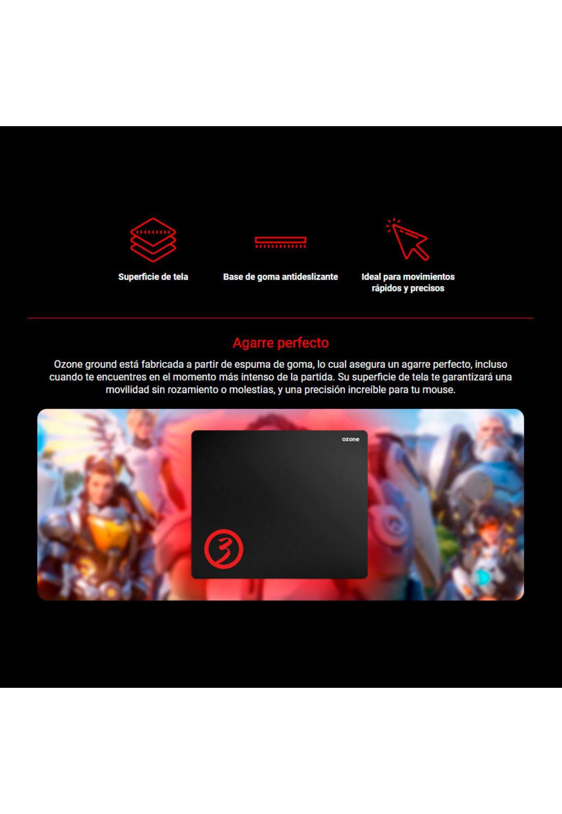 Mousepad Gamer Ground Level S Ozone-2