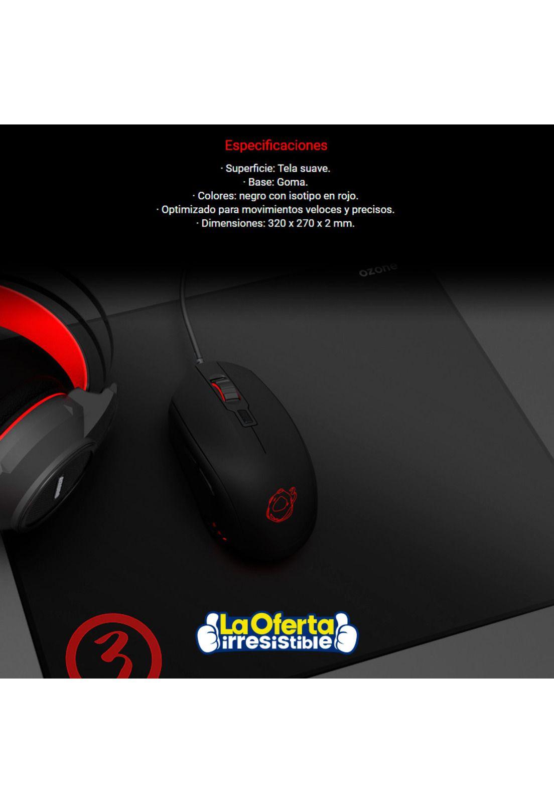 Mousepad Gamer Ground Level S Ozone-3