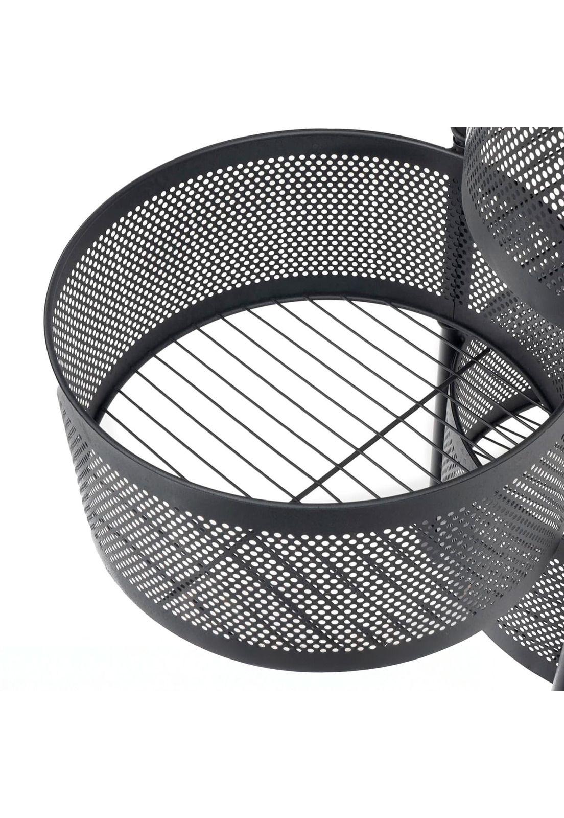Organizador Circular DecoTeam 4 Estantes Desmontables Metal-3