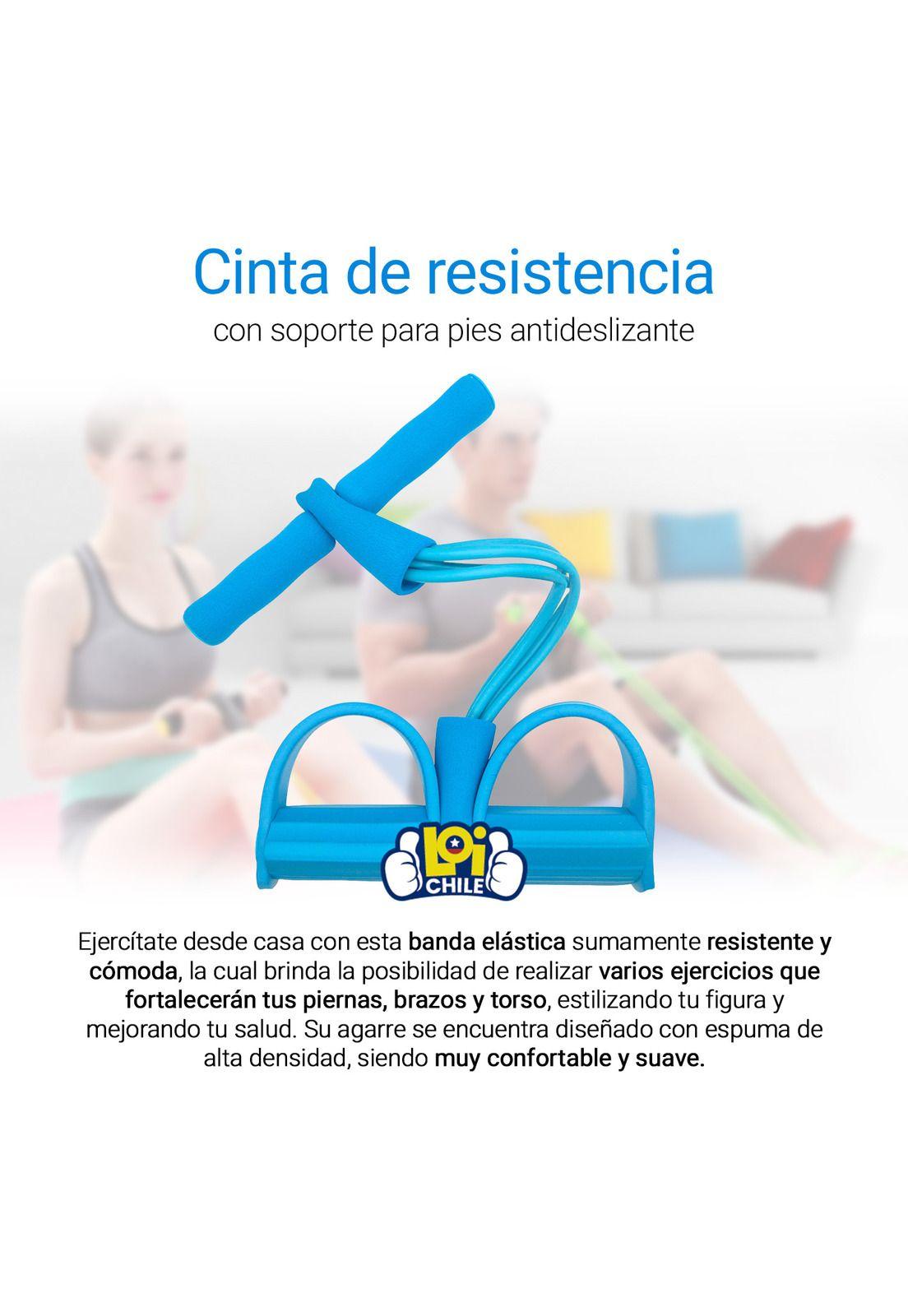 Cinta de Resistencia con Soporte para Pies-1