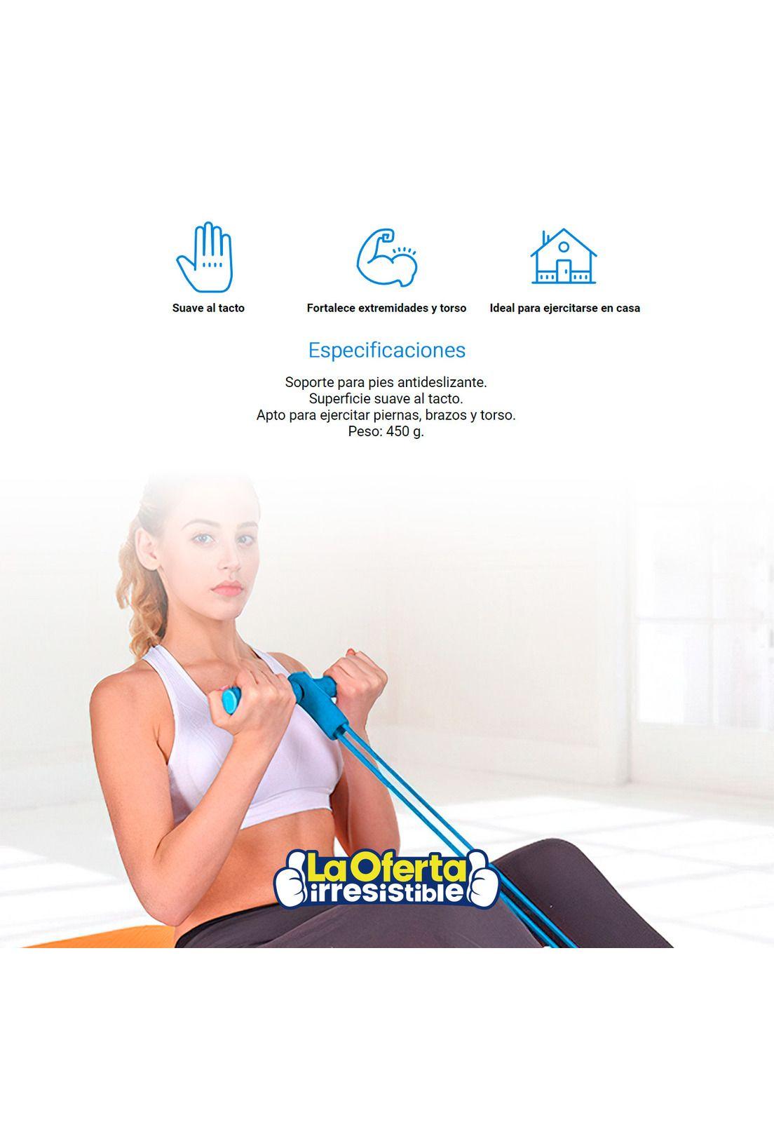 Cinta de Resistencia con Soporte para Pies-2