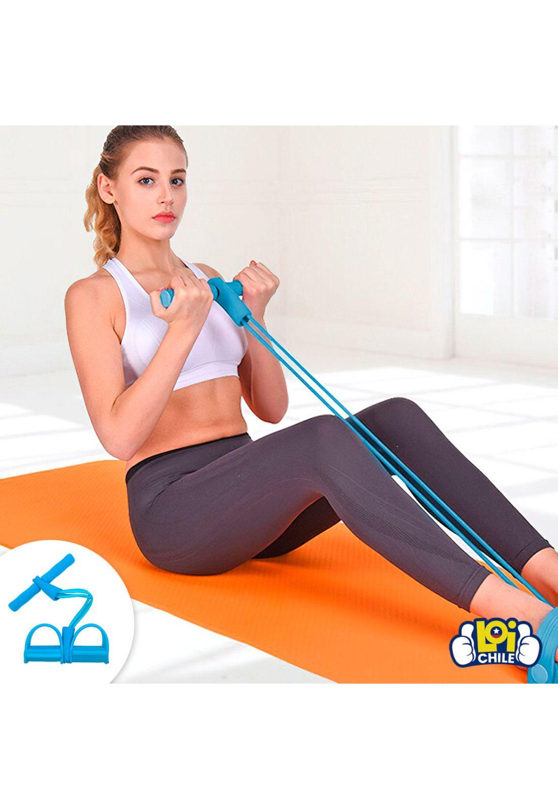 Cinta de Resistencia con Soporte para Pies-5