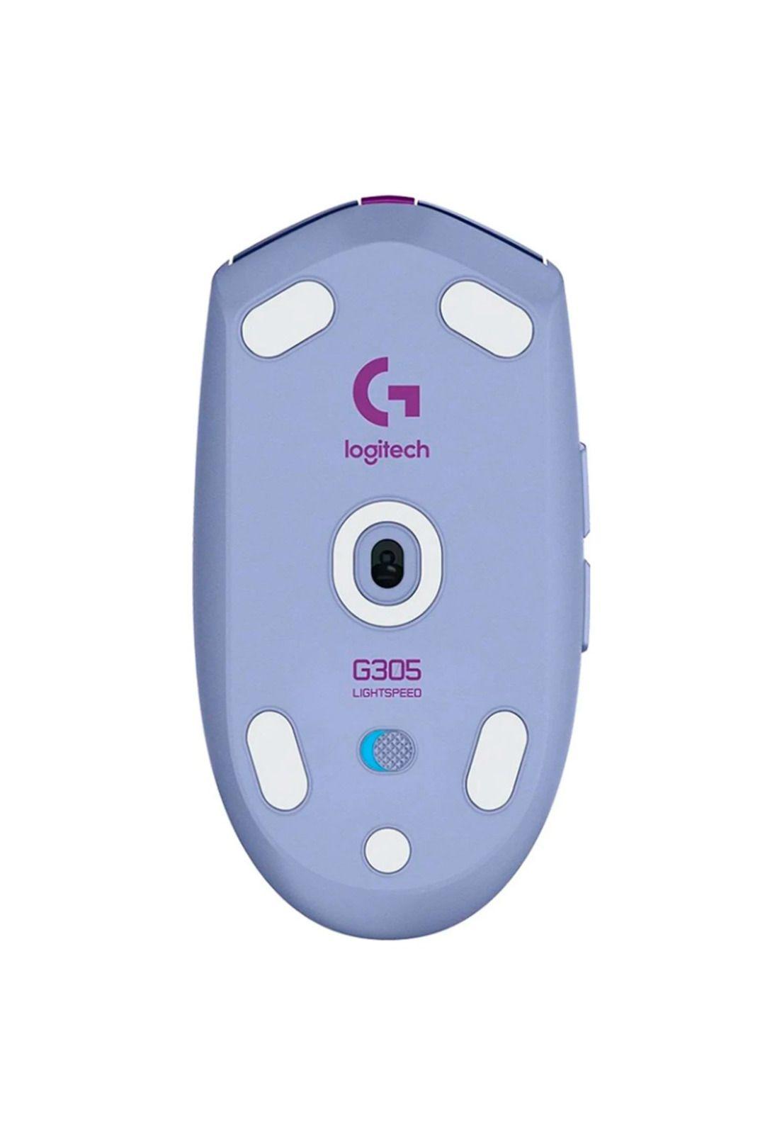 Mouse Gamer Inalámbrico Logitech G305 Lila-3