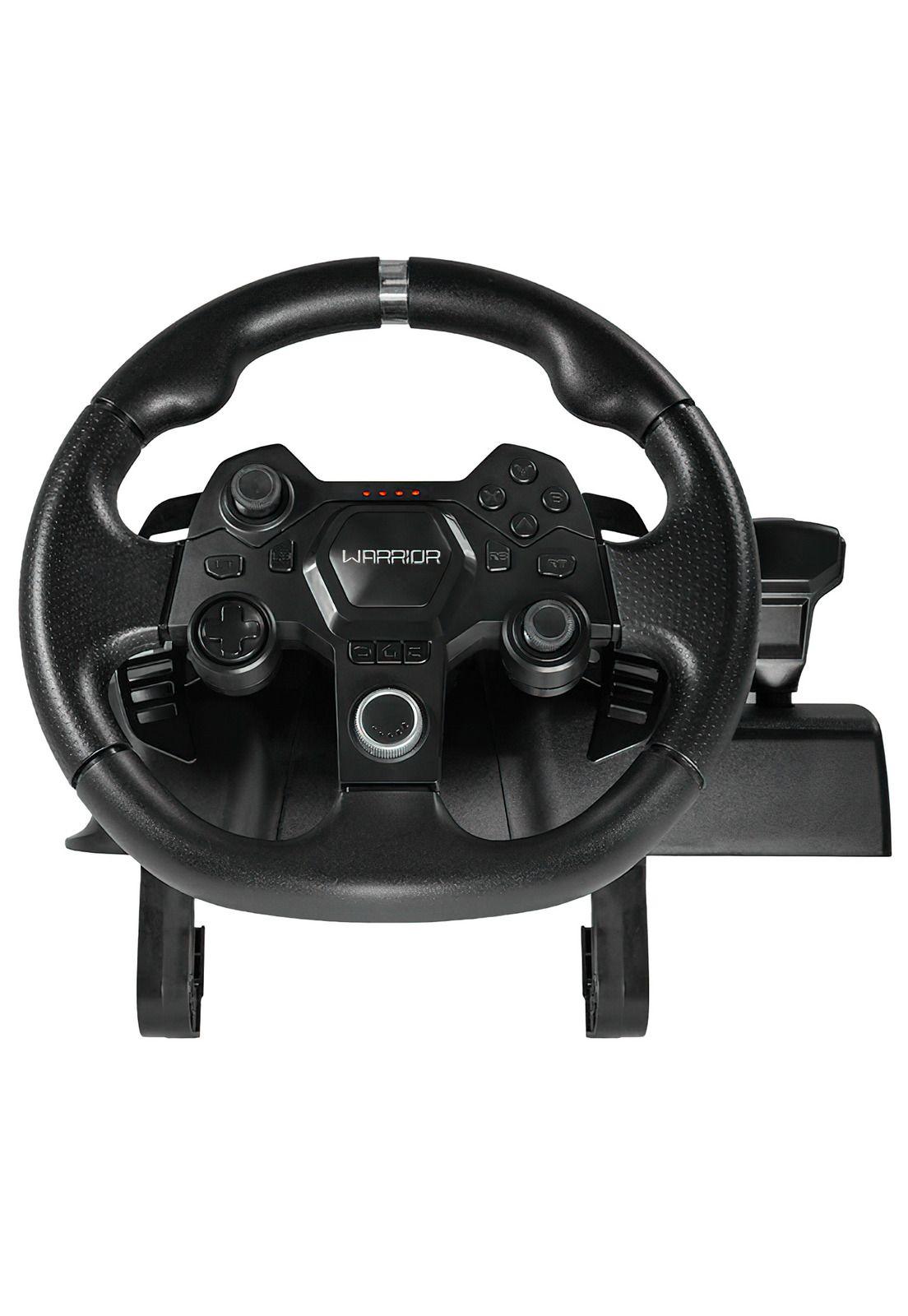 Volante de Carreras con Pedales Warrior Artaxes-4