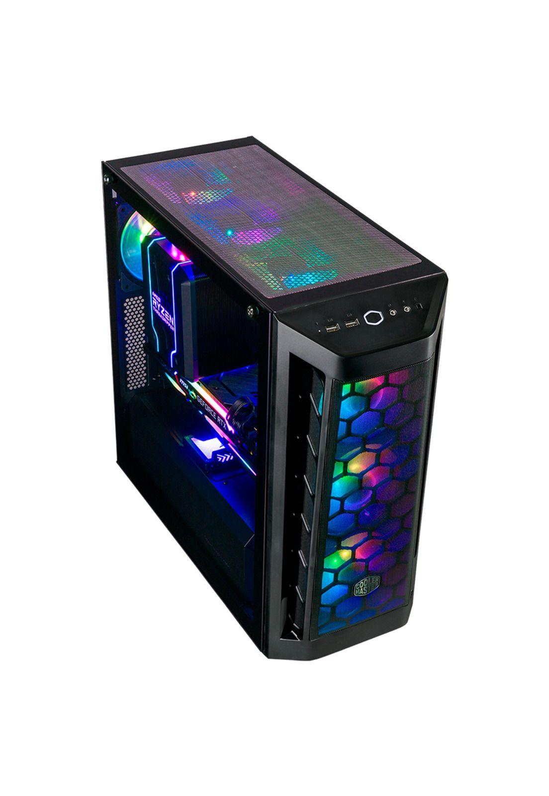 Gabinete Gamer Cooler Master Masterbox MB511 Con 3 Ventiladores ARGB-5