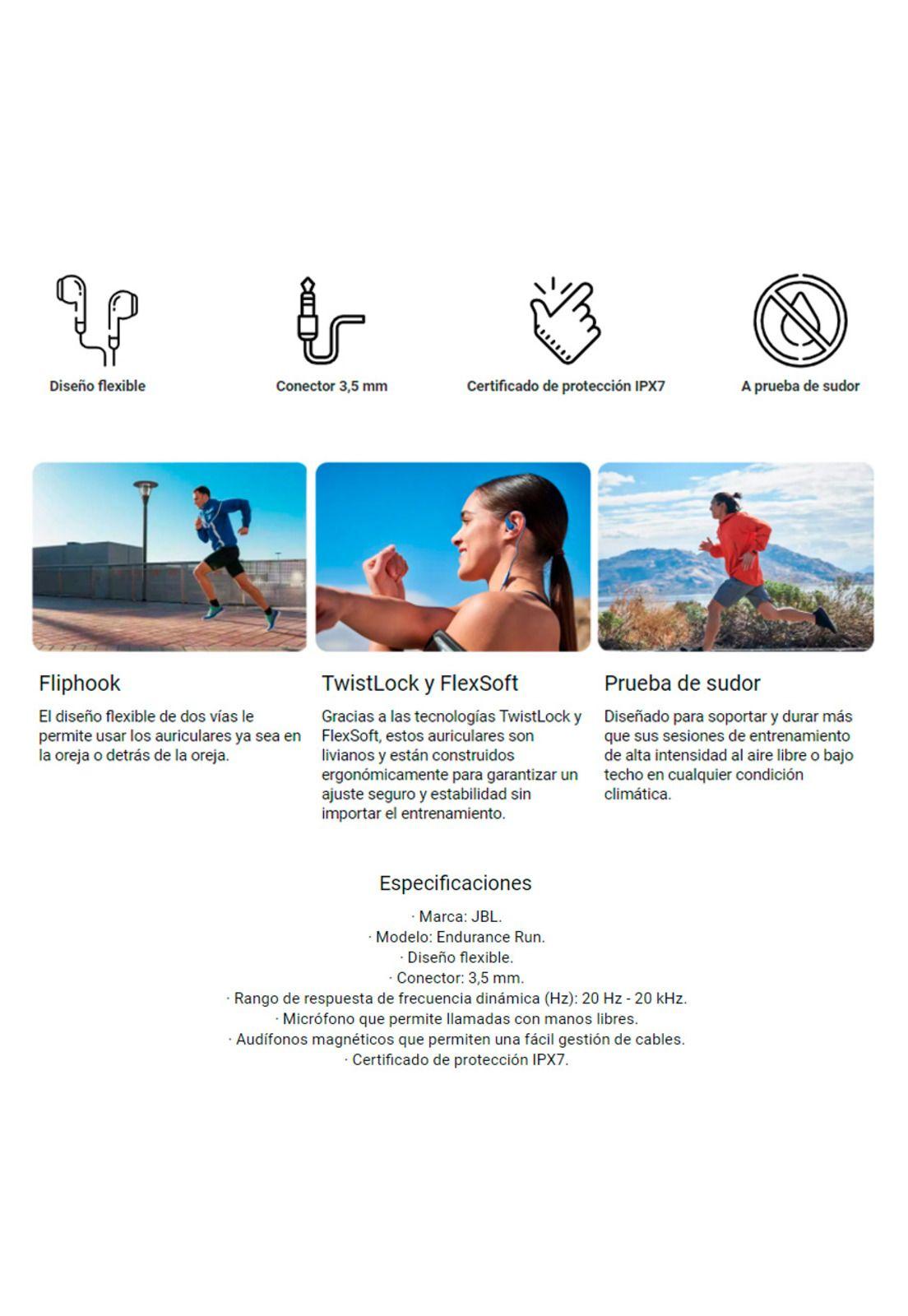 Audífonos JBL Endurance RUN-2