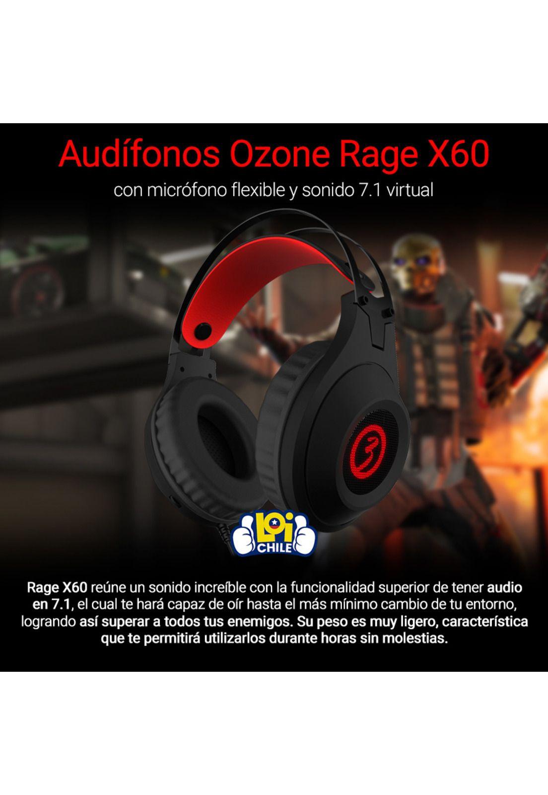 Audifonos Gamer Ozone X60-1
