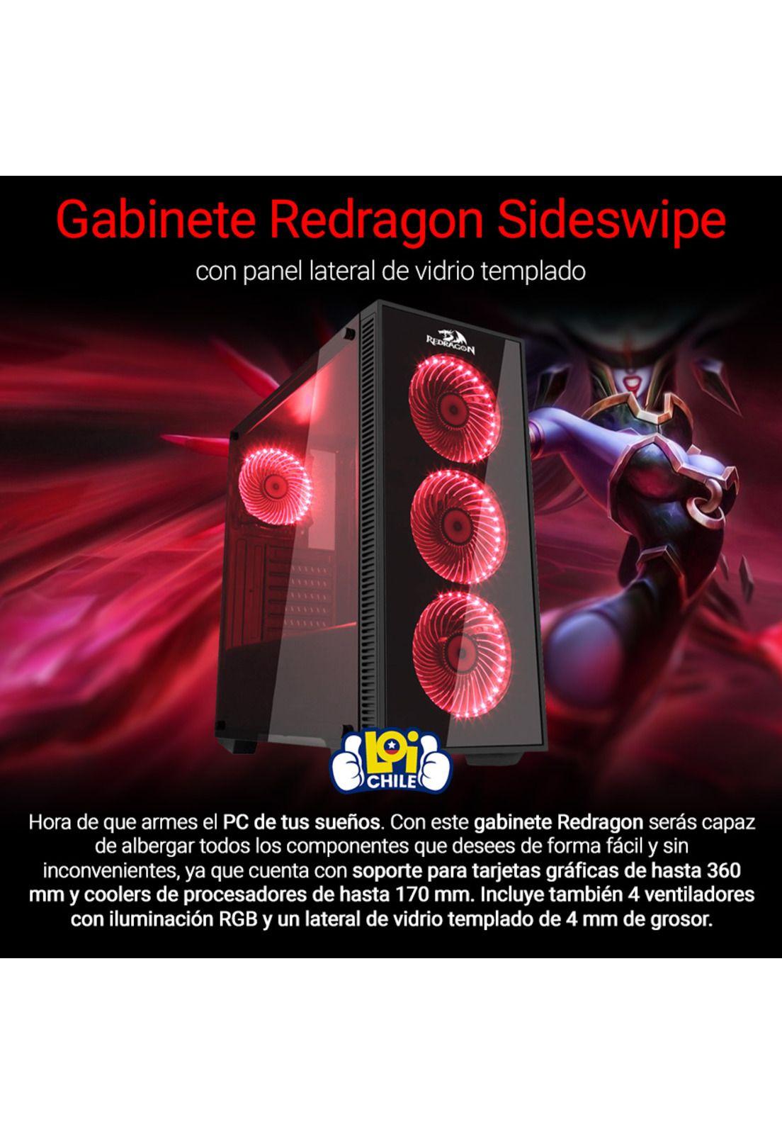 Gabinete Gamer Redragon Sideswipe-1