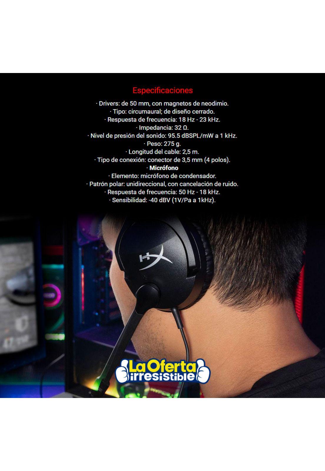 Audifonos Gamer HyperX Cloud Stinger S-4