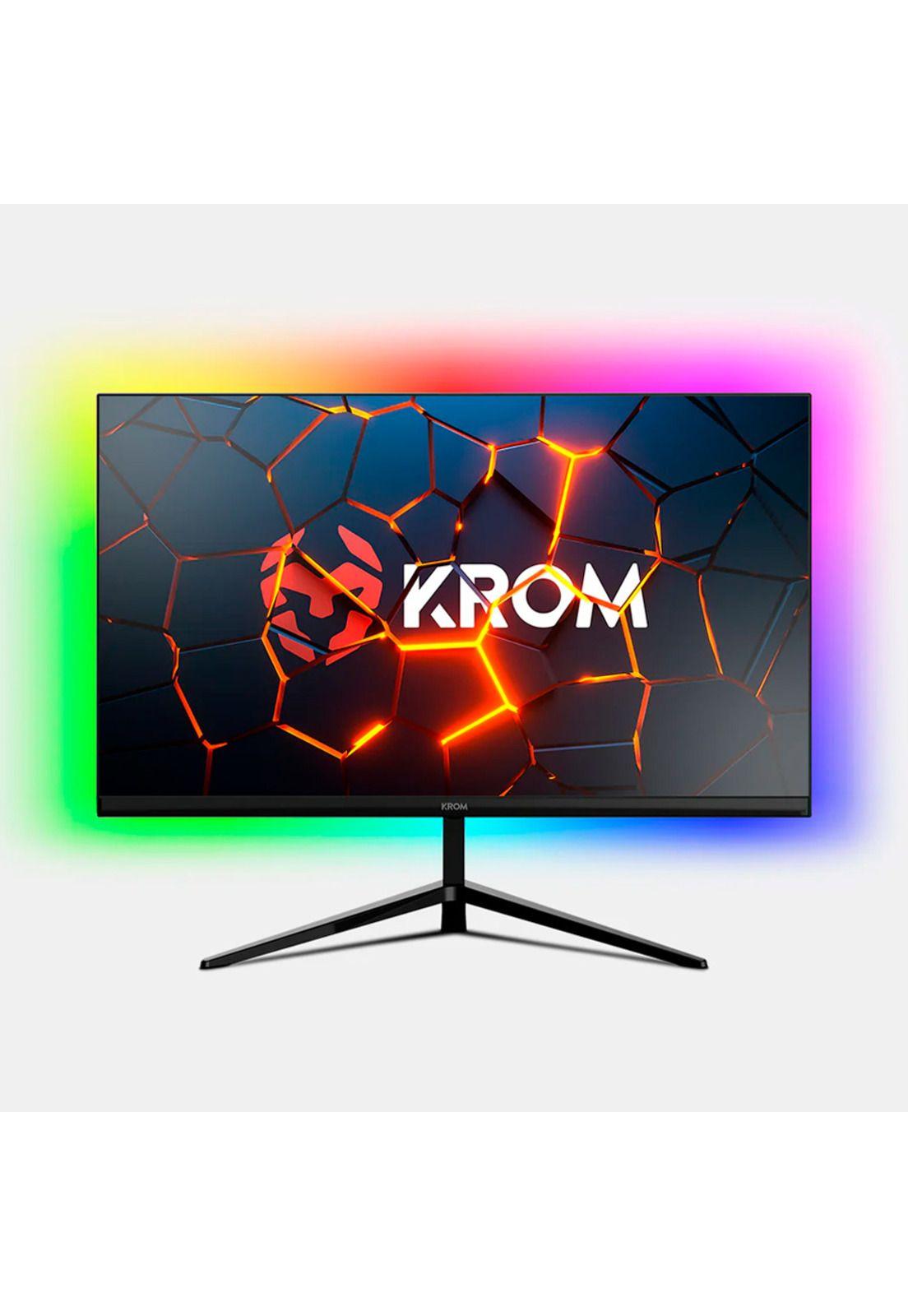 Monitor Gamer Krom Kertz 200hz 1ms Rgb 24 Fhd-3