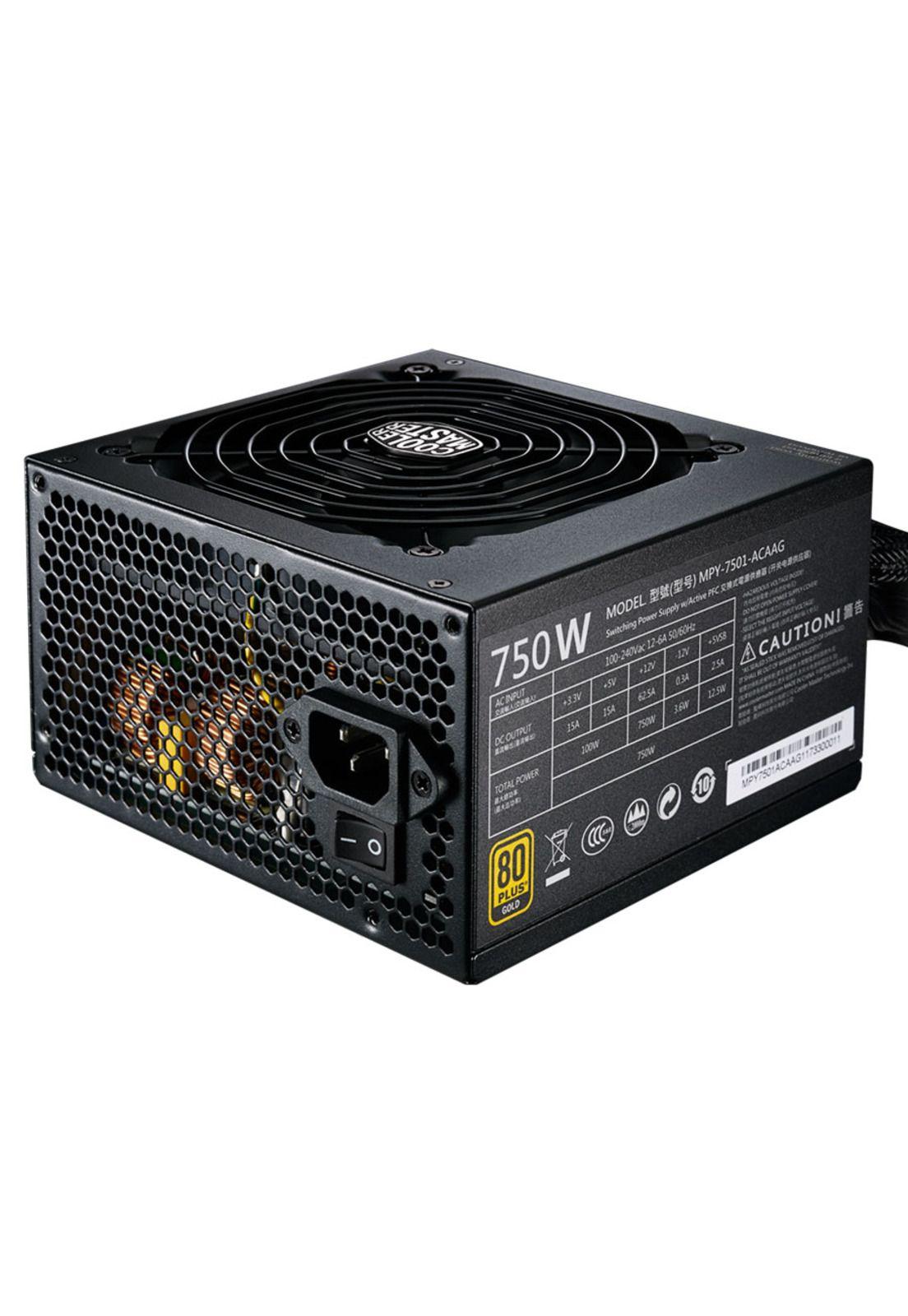 Fuente De Poder Cooler Master MWE 750 Gold V2 De 700W-5