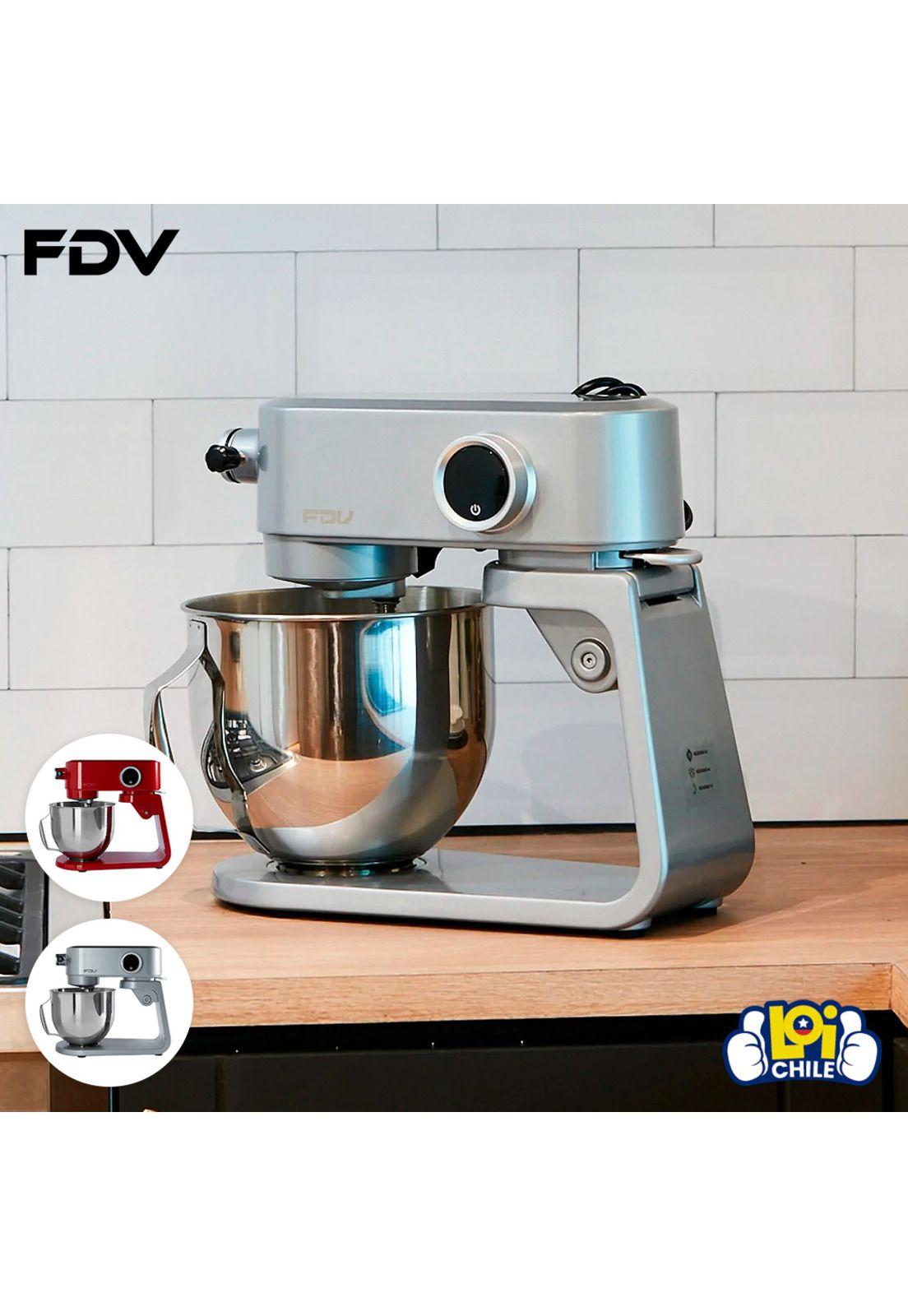 Batidora de Pie FDV Aura Gris 800w 8 Velocidades y Panel LCD-3