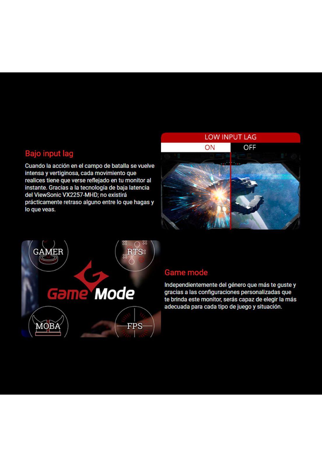 Monitor ViewSonic 22' Full HD 75Hz 2Ms-3