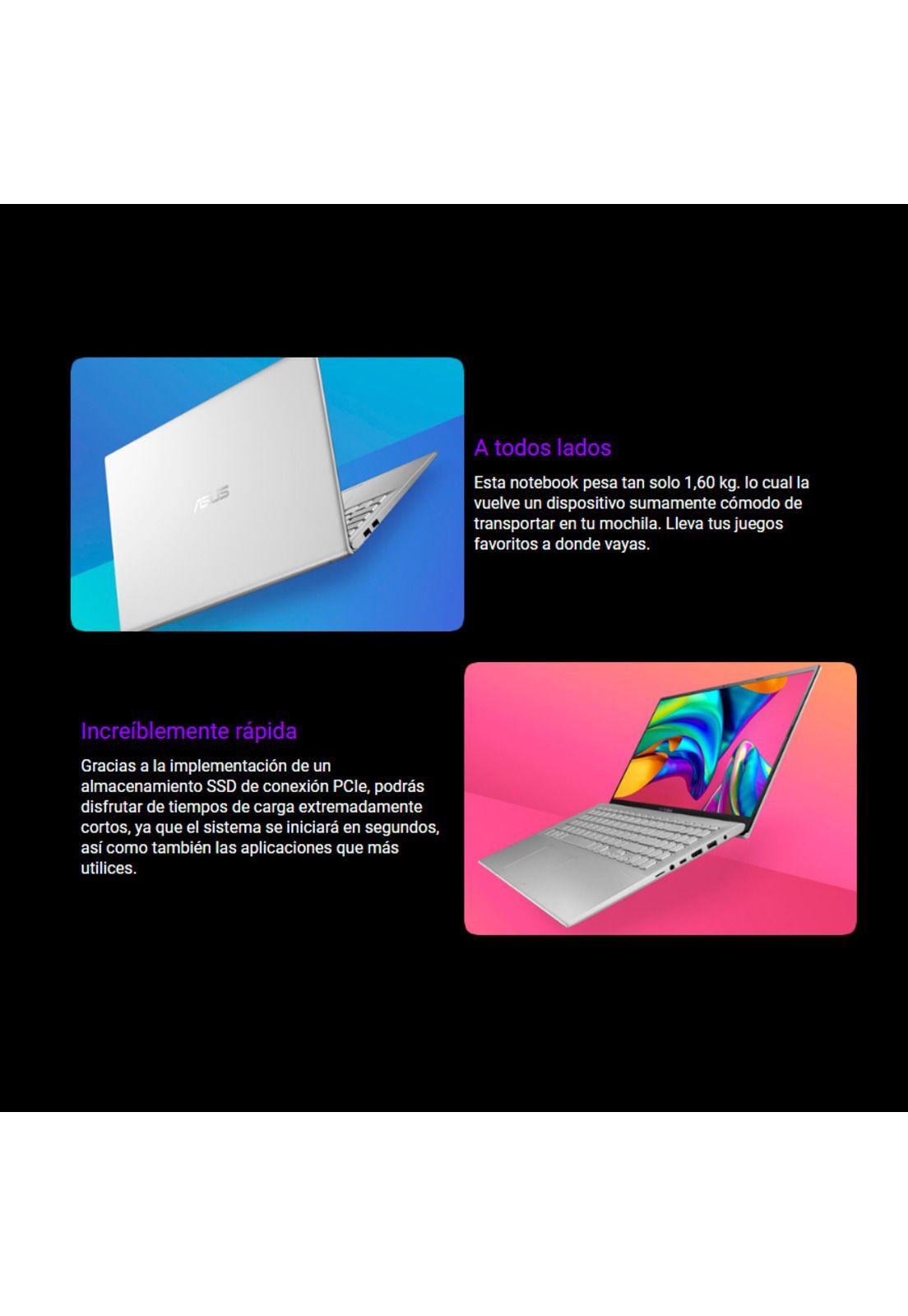 Notebook Asus Ryzen 5 8GB 512SSD Win10 15.6-4