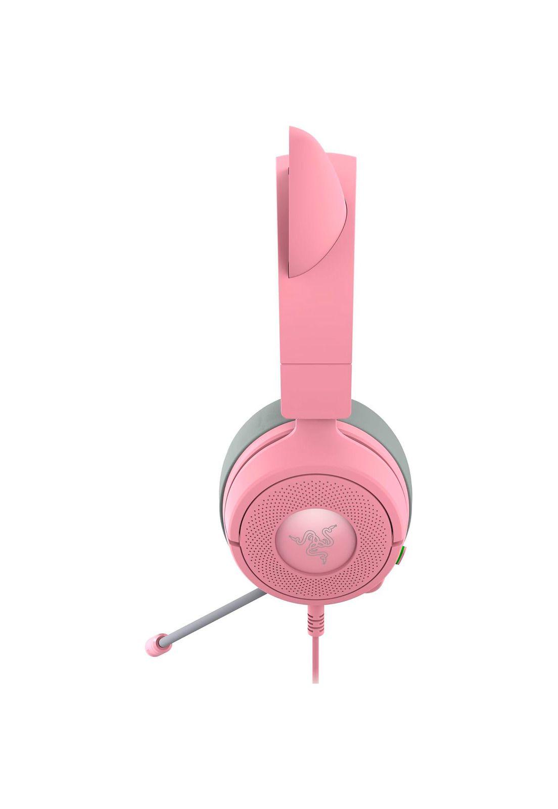 Audífonos Gamer Razer Kraken Kitty V3 X Quartz-4