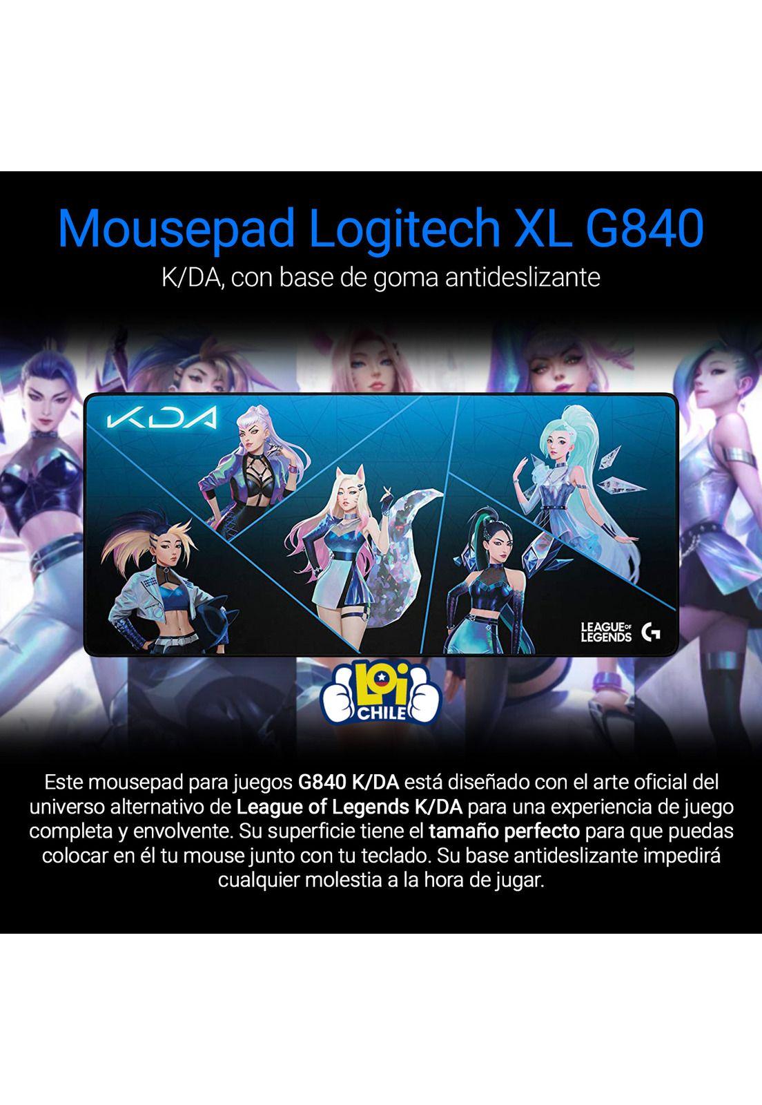 Mousepad Gamer Logitech XL G840 K/DA-1