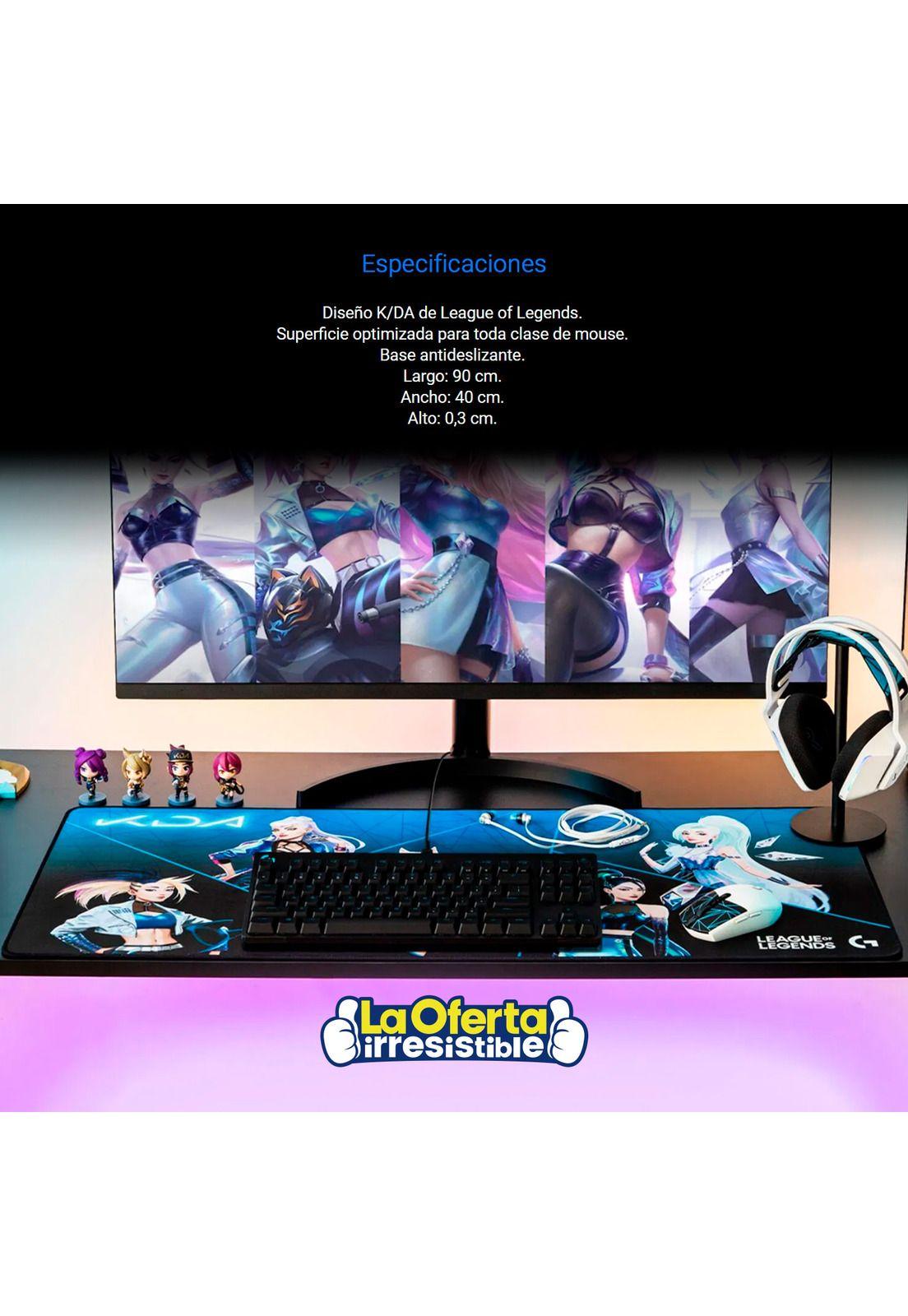 Mousepad Gamer Logitech XL G840 K/DA-4