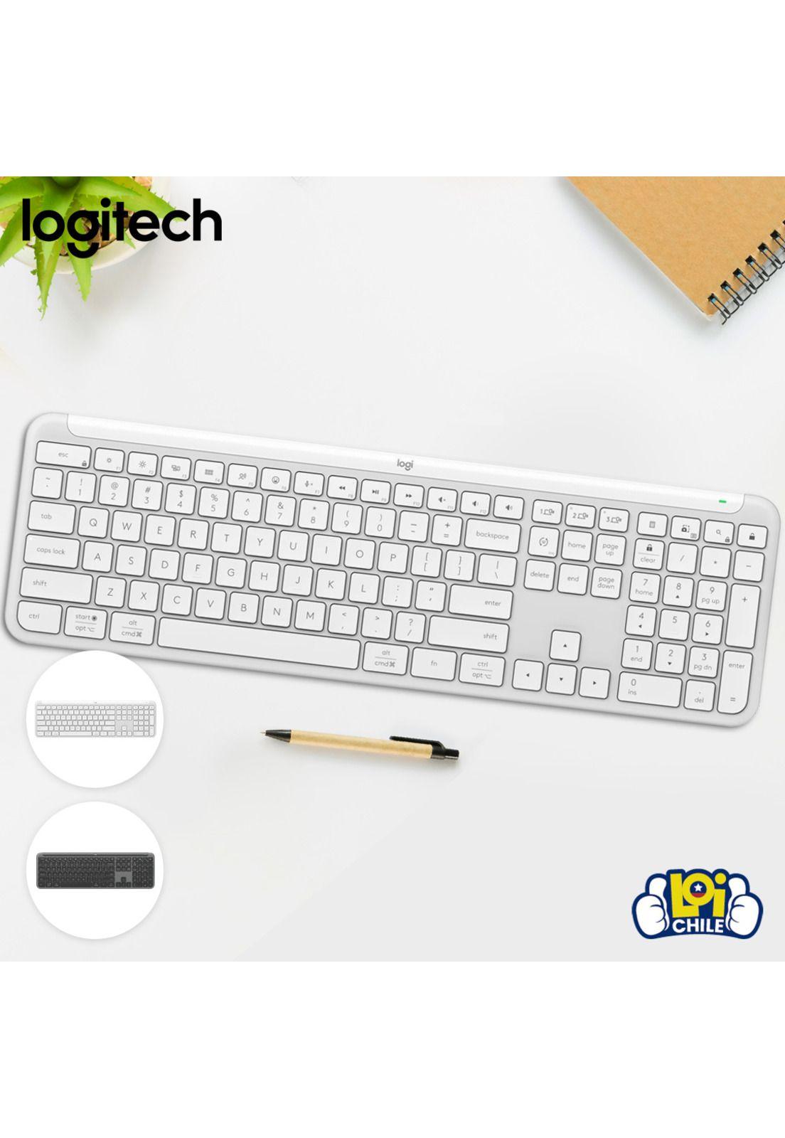 Teclado Inalámbrico Logitech Signature K950 Blanco-7