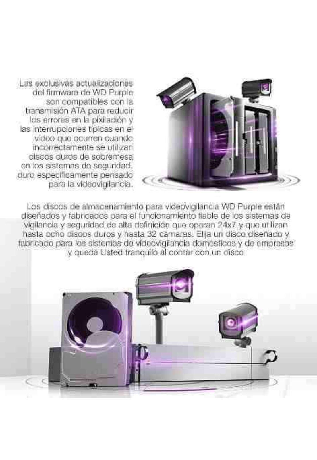 Disco Duro Wd Purple 1tb Sata 3,5 Para Vigilancia Loi Chile-4