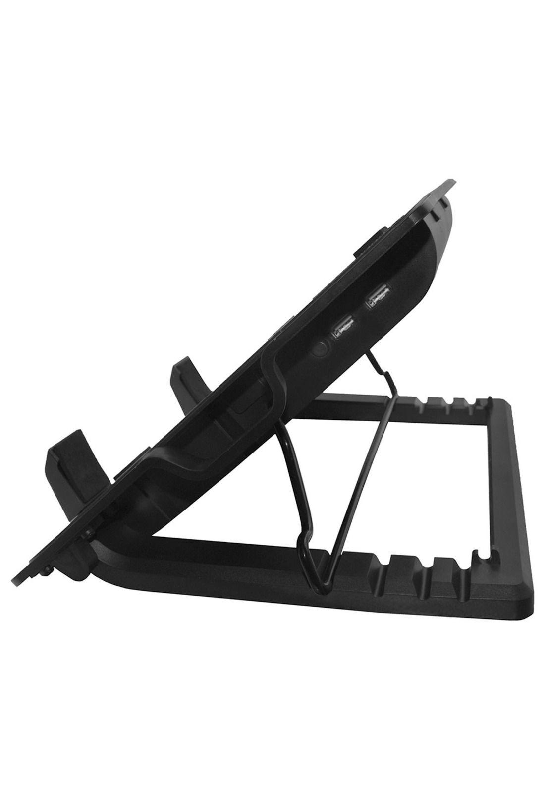 Soporte Cooler Kolke para Notebook 17'' con Ventilador y USB-2