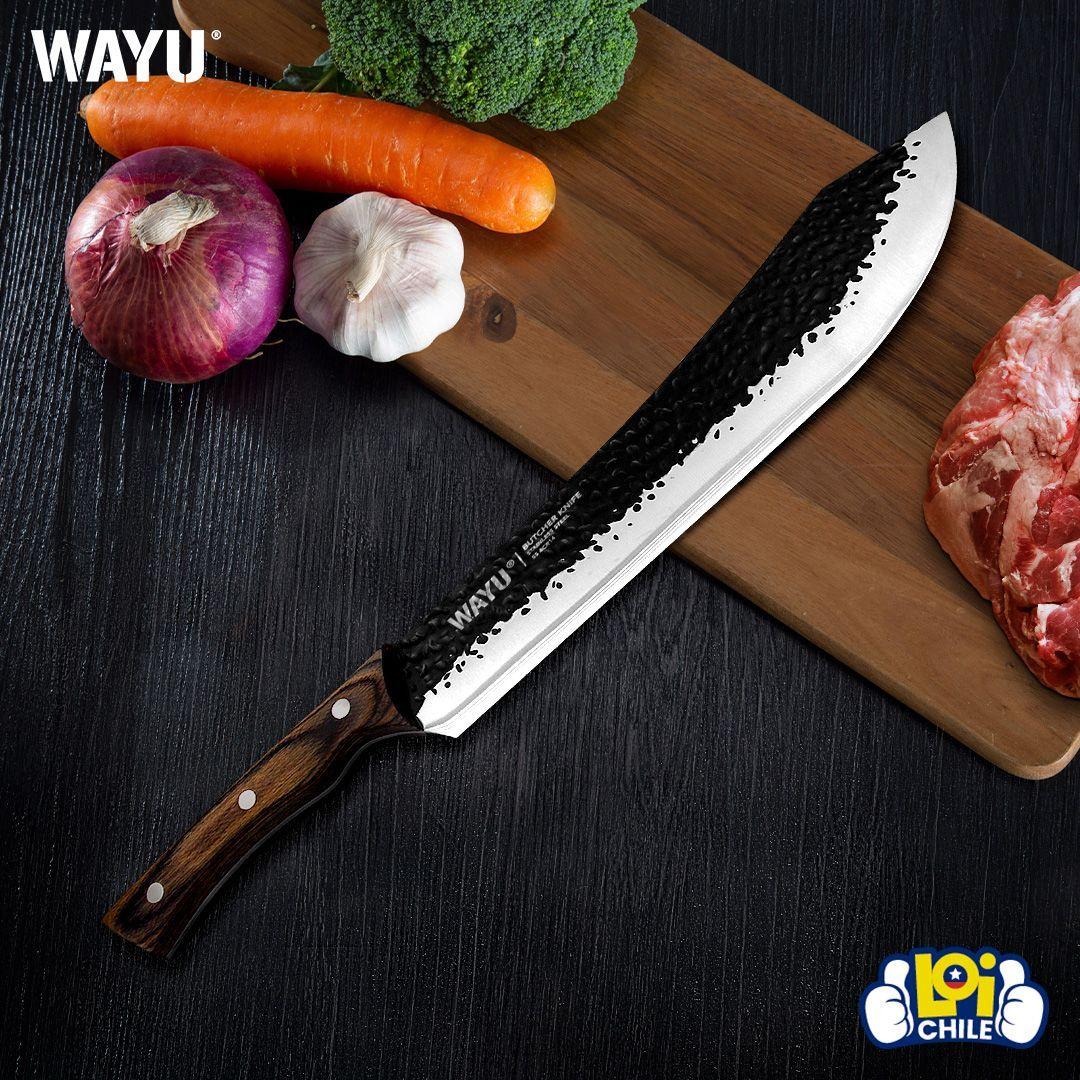 Cuchillo Hammer Wayu Butcher 10 Agarre Ergonómico Acero Inox-3