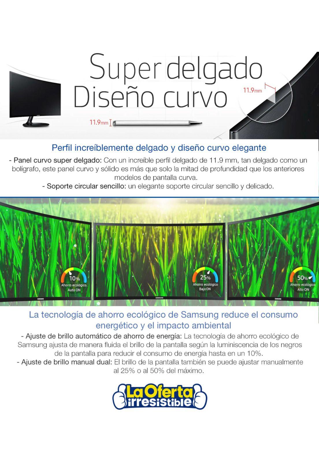 Monitor Samsung 27' Curvo Full Hd HDMI-3