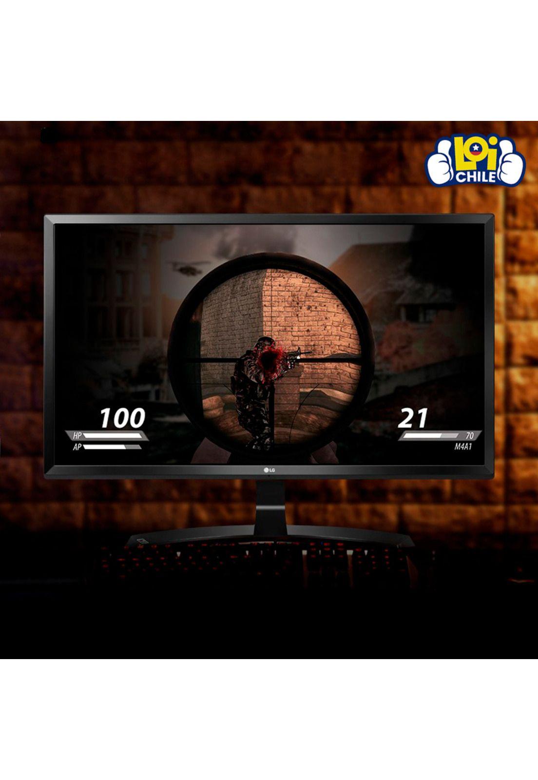 Monitor Gamer LG UHD 4K 24" FreeSync 5Ms-5