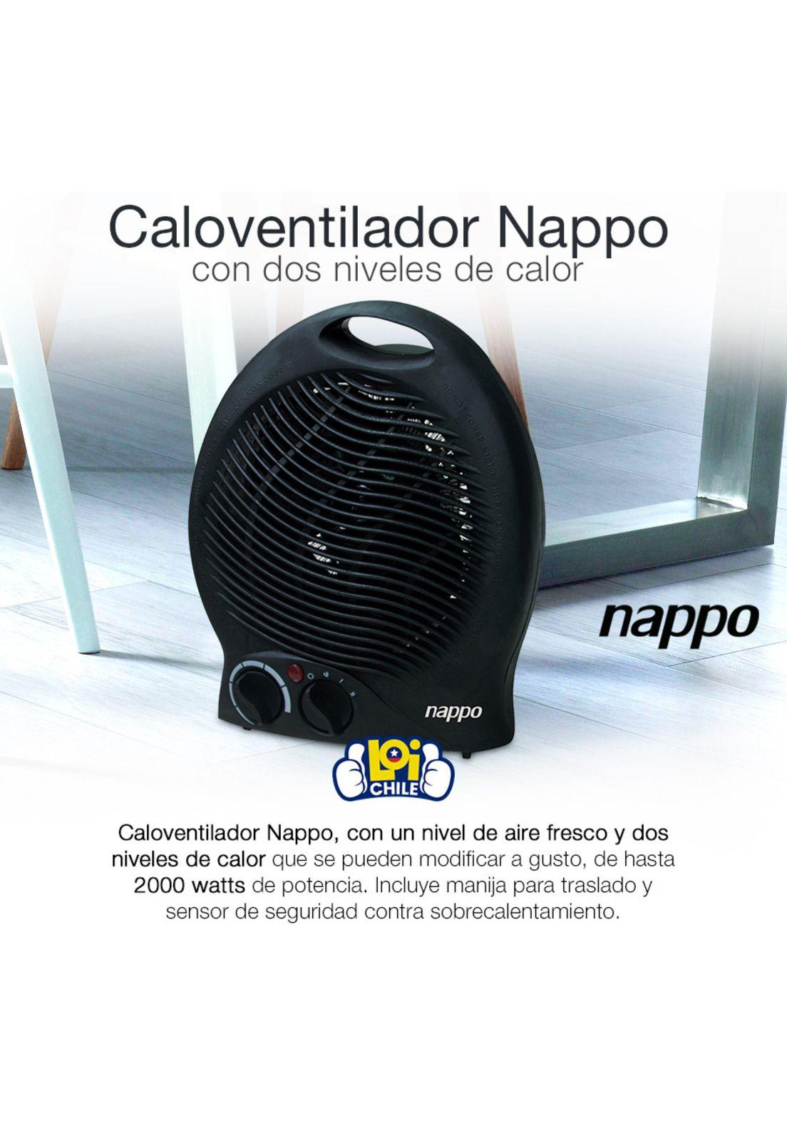 Calefactor Termo Ventilador Nappo 2000w Sensor De Seguridad-1