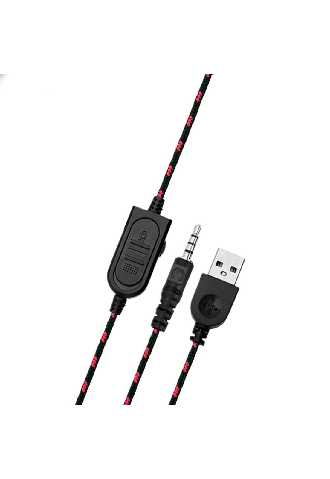 Pack de 5 Audífonos Gamer Kolke Killer Rojo-2