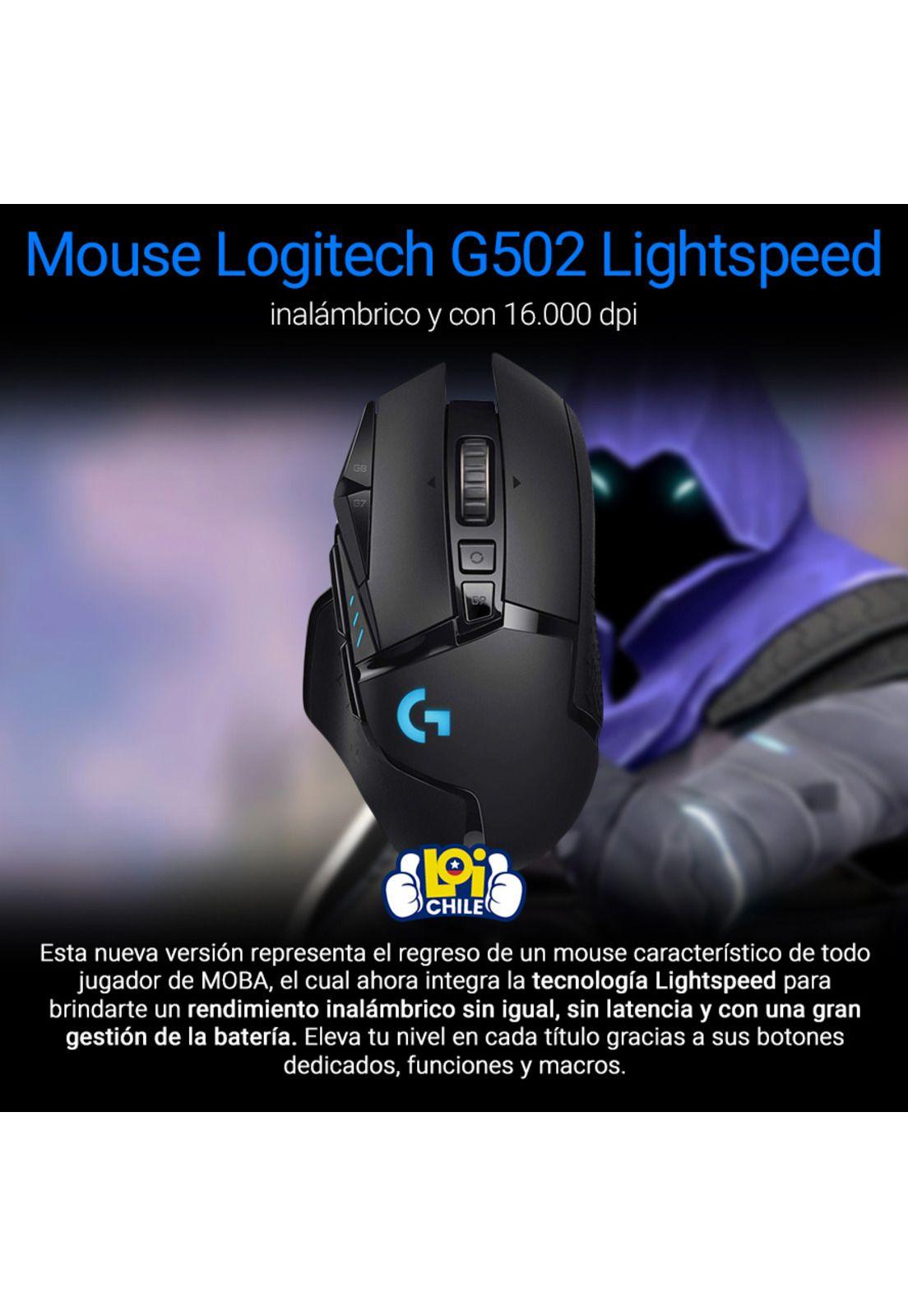 Mouse Gamer Inalambrico Logitech G502 Lightspeed-1