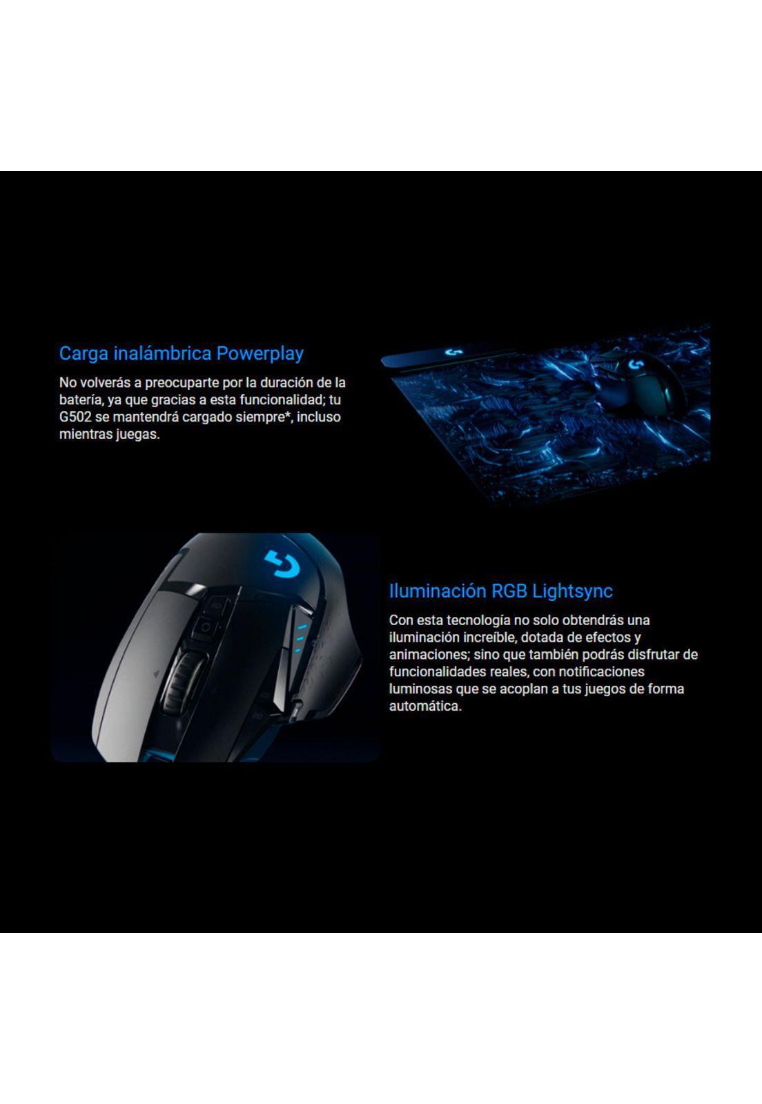 Mouse Gamer Inalambrico Logitech G502 Lightspeed-3