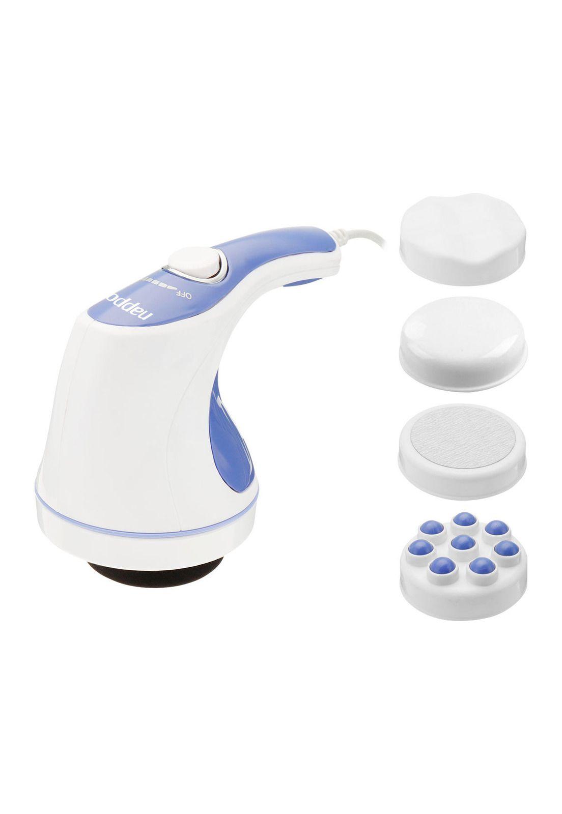 Masajeador Corporal Eléctrico Nappo Ergonómico 4 Accesorios-0