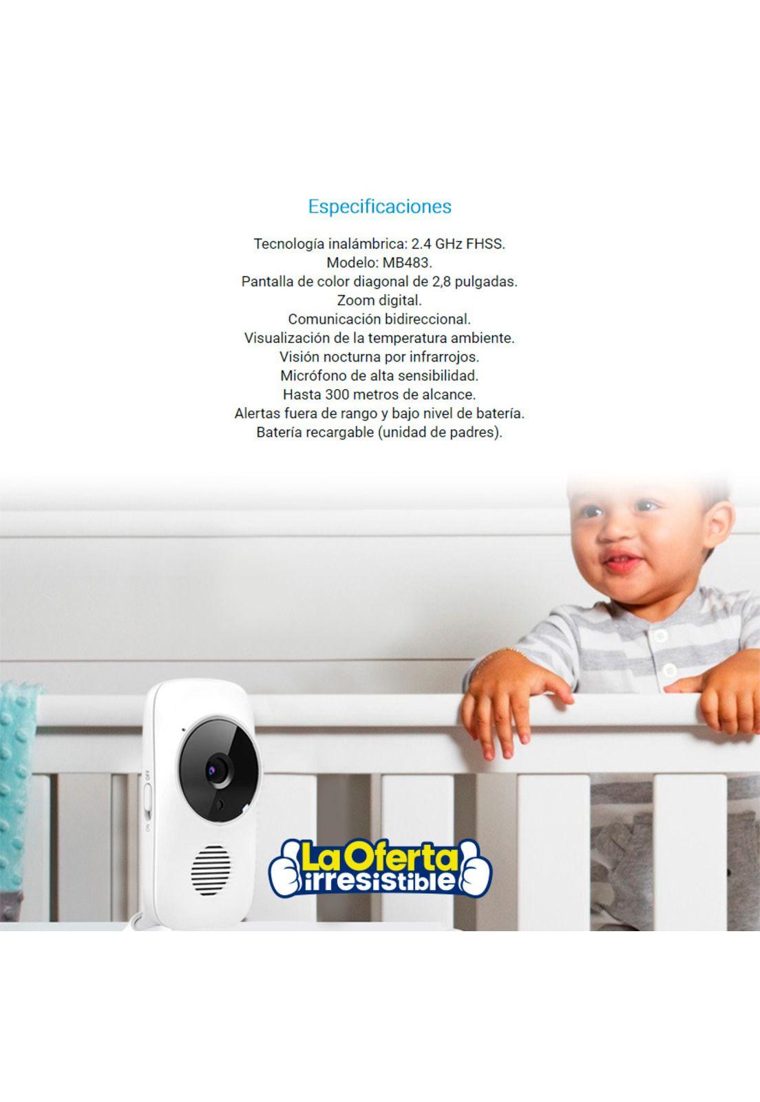 Baby Monitor Motorola 2.8' LCD MB483-3
