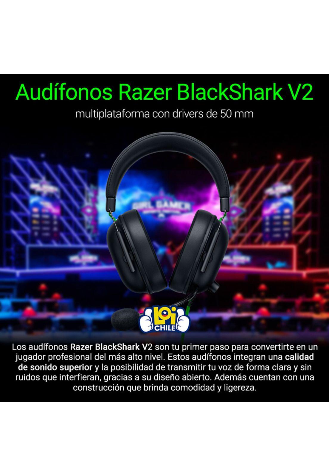 Audifonos Gamer Razer BlackShark V2-1
