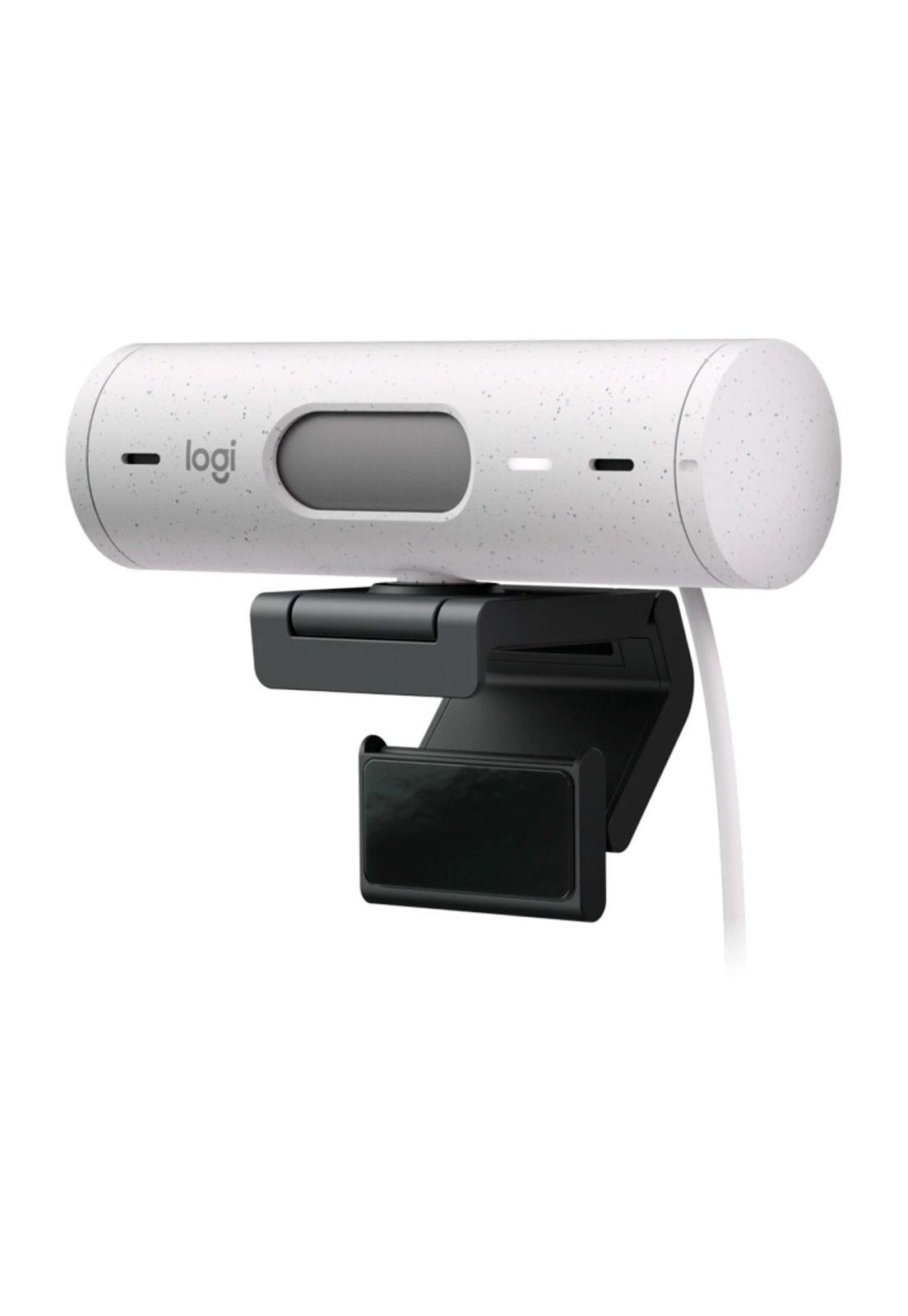 Webcam Logitech Brio 500 Webcam Full HD Blanca-1