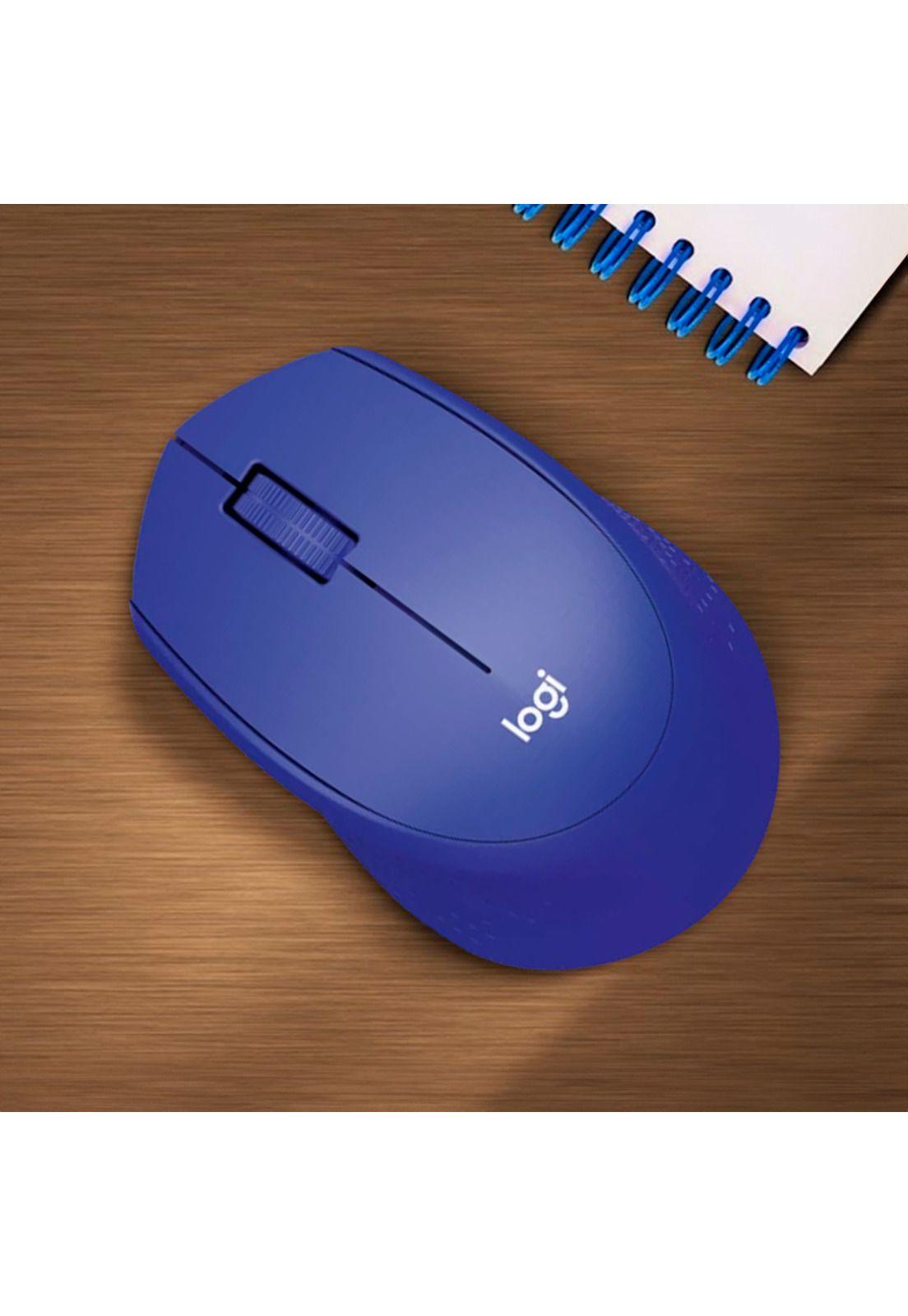 Mouse Inalámbrico Logitech M280 Azul-5
