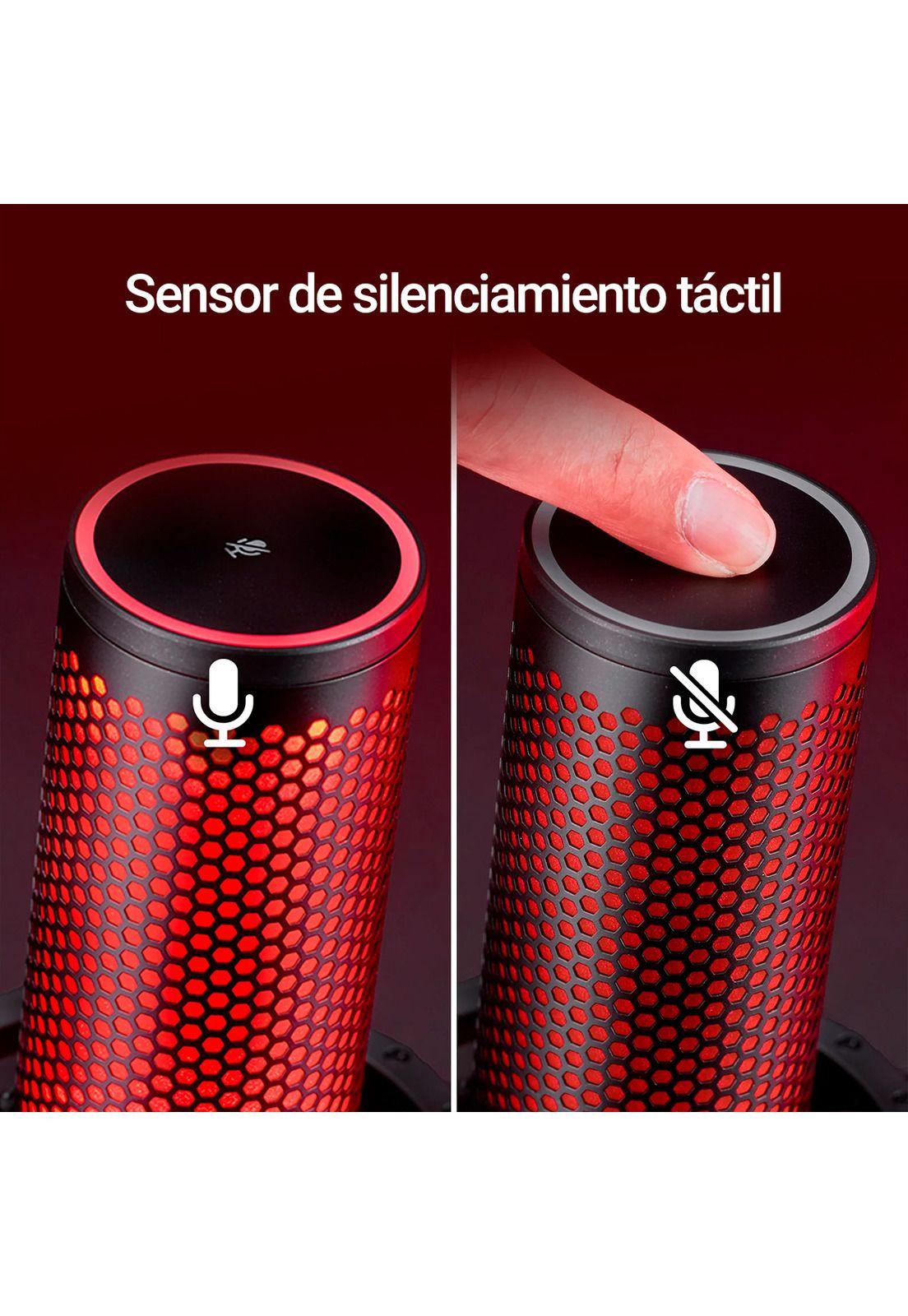 Micrófono Profesional Gamer Hyperx Quadcast 2 Negro-7