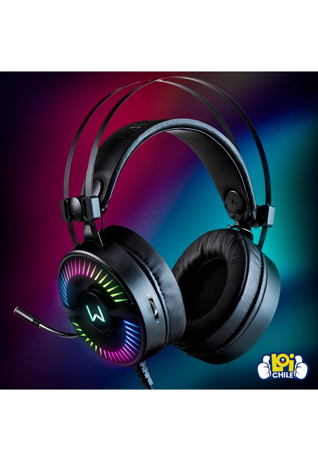 Audífonos Gamer Warrior Flamma RGB-6