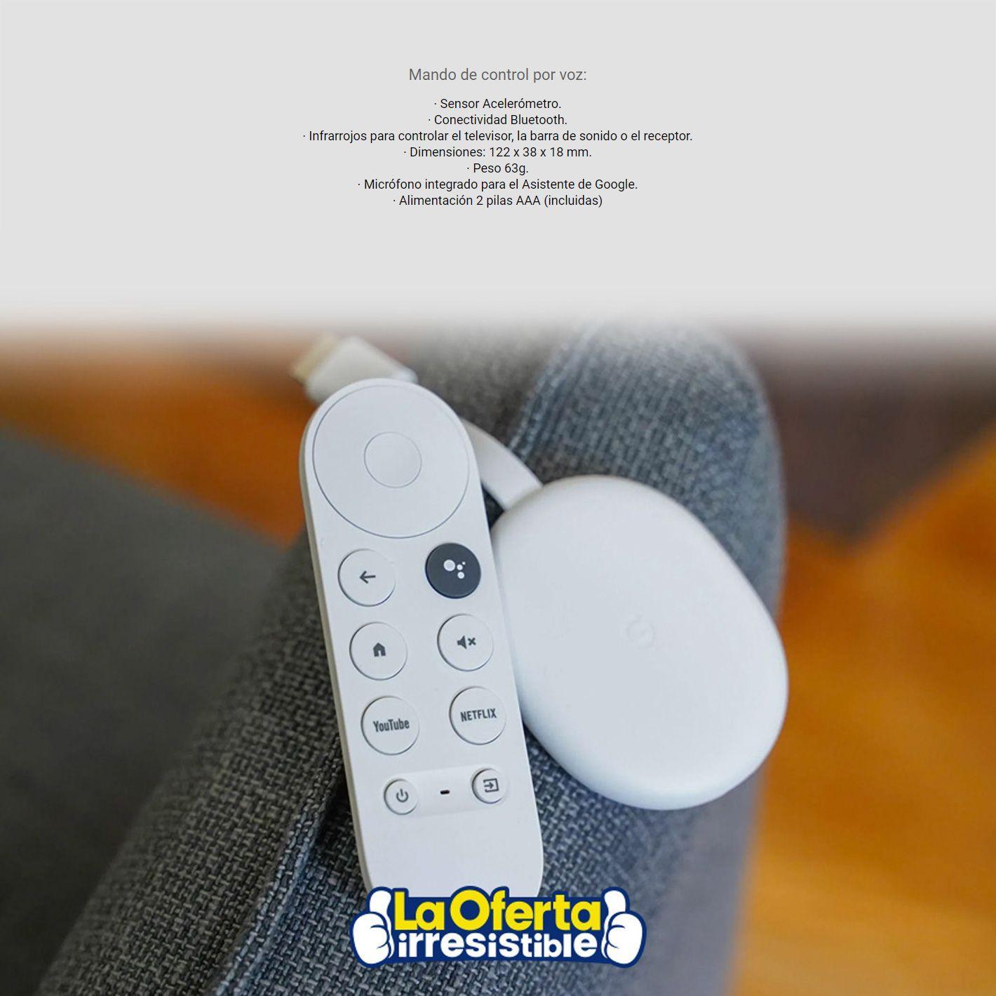 Chromecast Google 4K-4