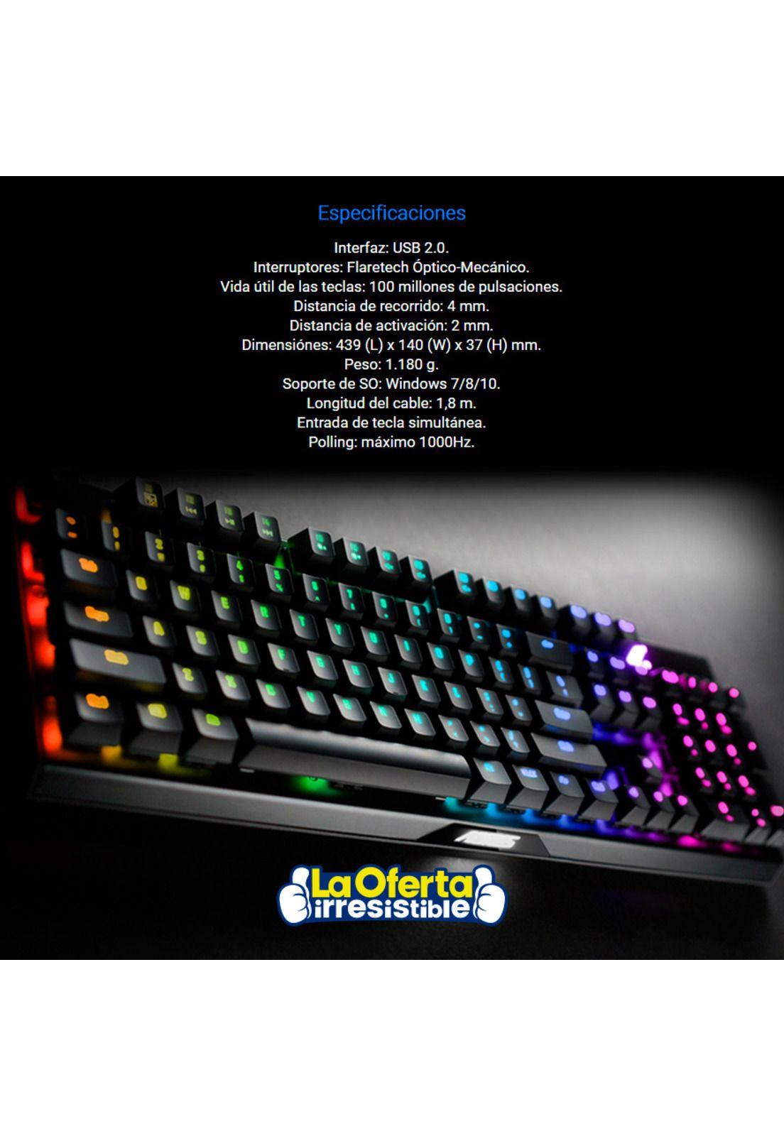 Teclado Gamer Mecanico Aorus K9 Switch Optico RGB-3